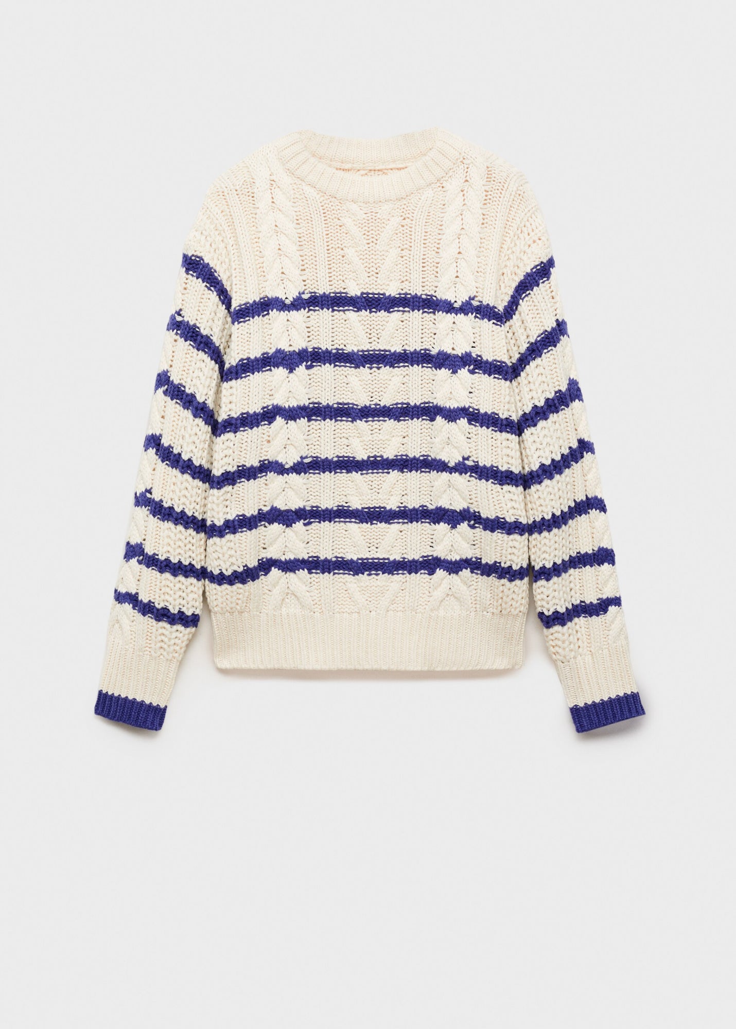 Mango Pullover weiß