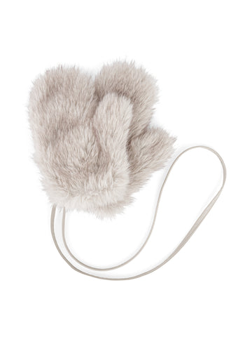 Kuschelige Fake Fur Fäustlinge