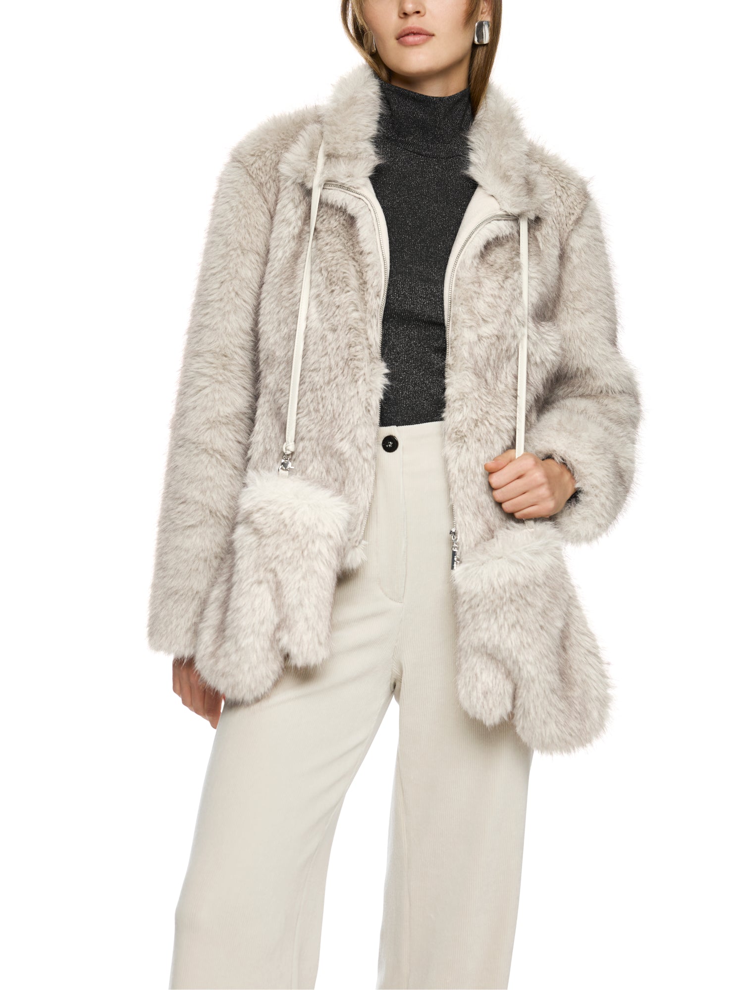 Marc Cain Handschuhe hellgrau