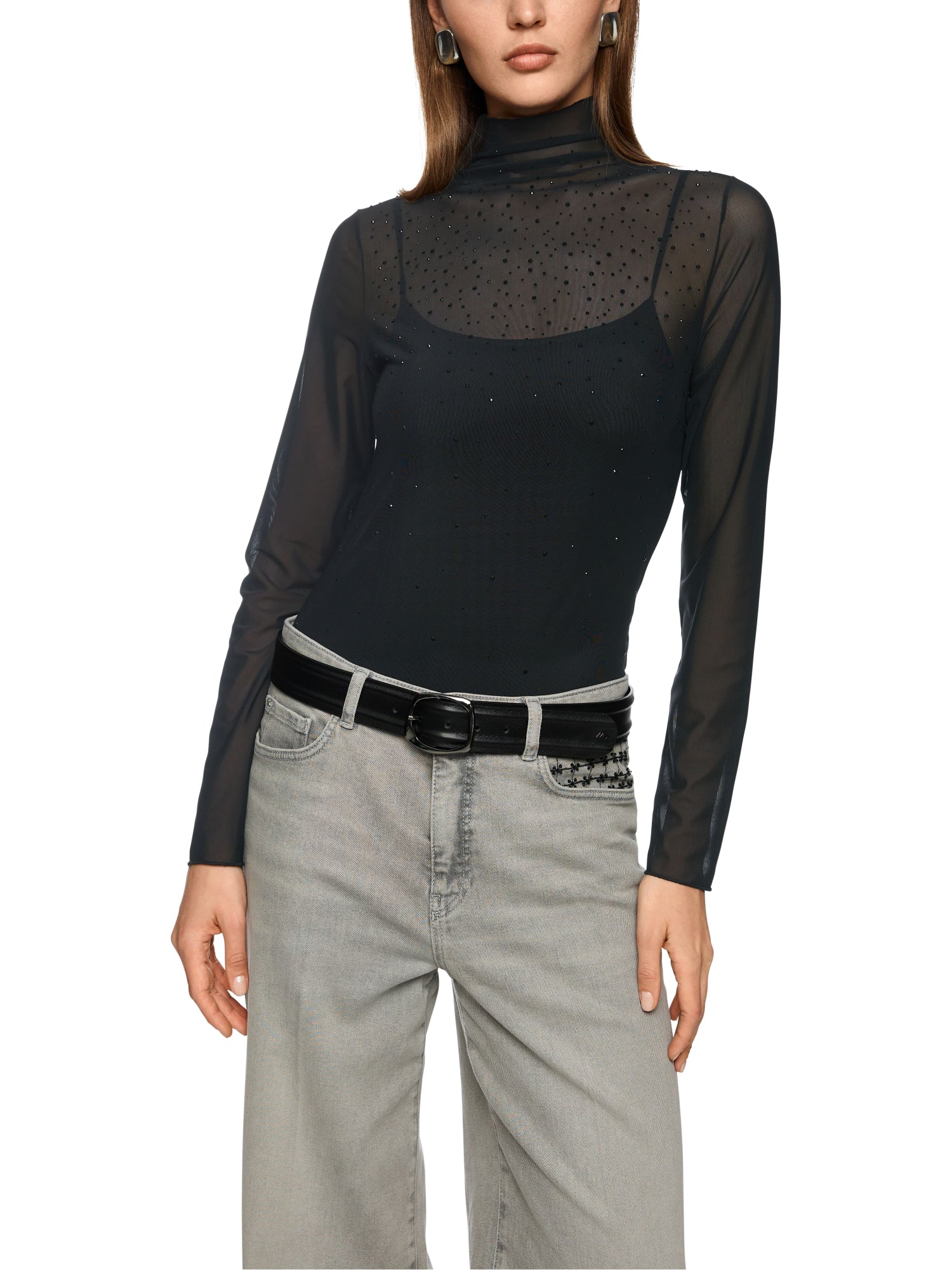 Marc Cain Langarmshirts schwarz