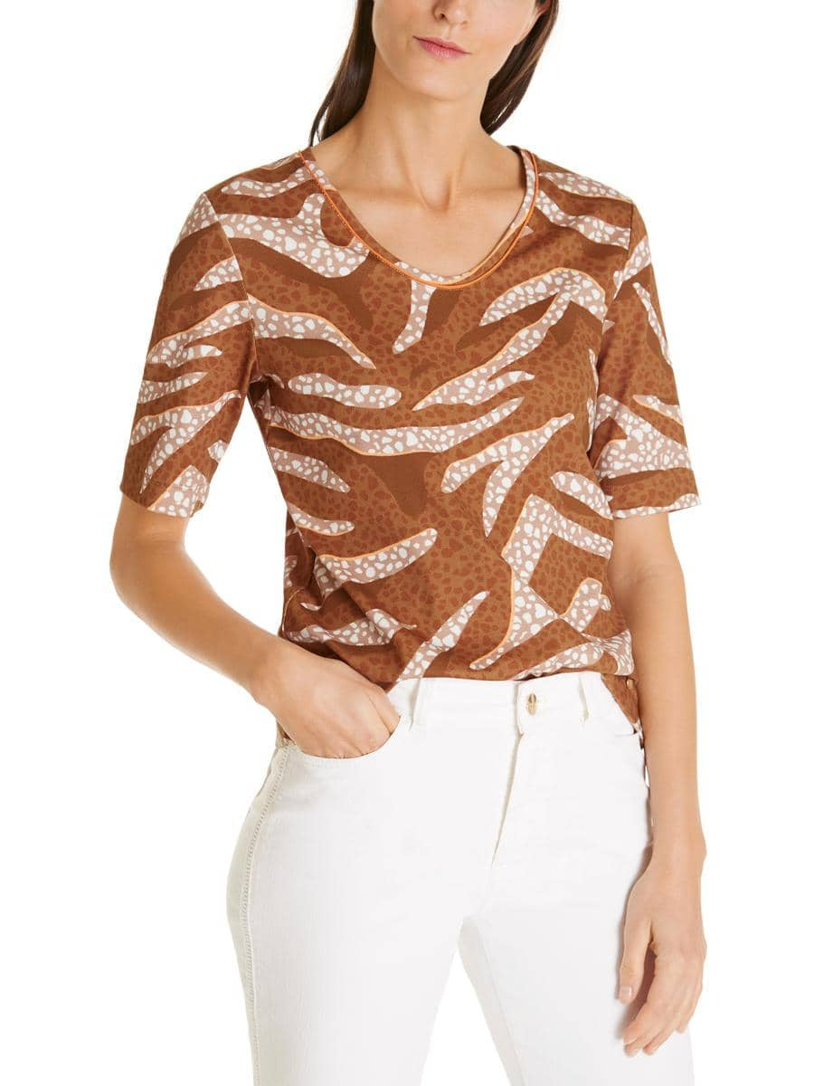 Marc Cain T-Shirts braun
