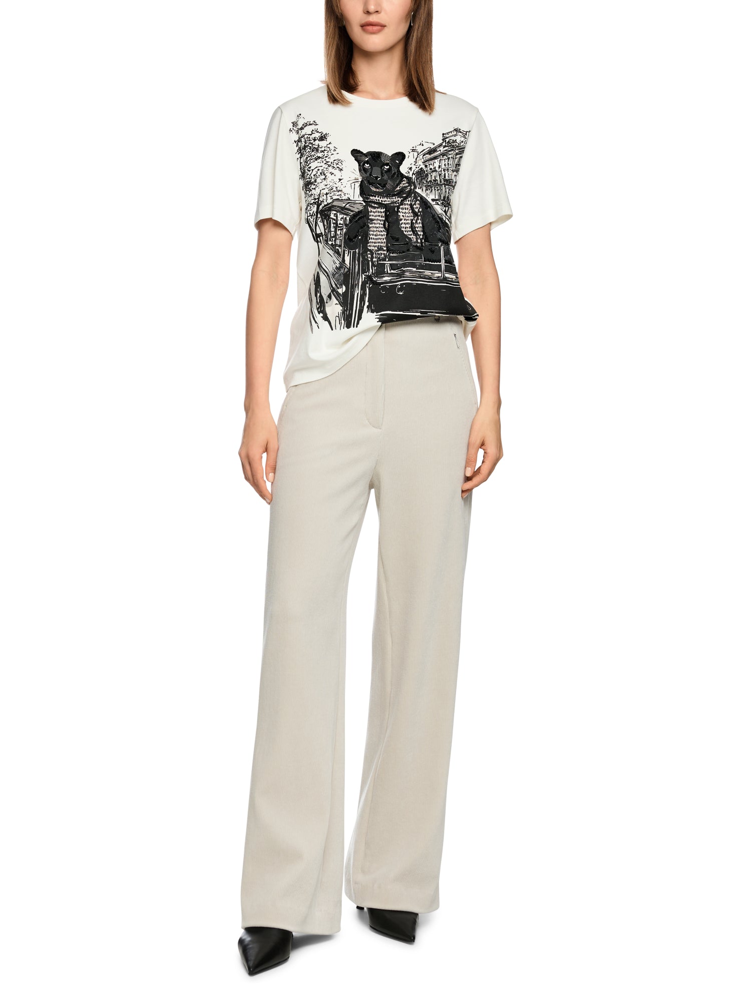 Marc Cain T-Shirts weiß