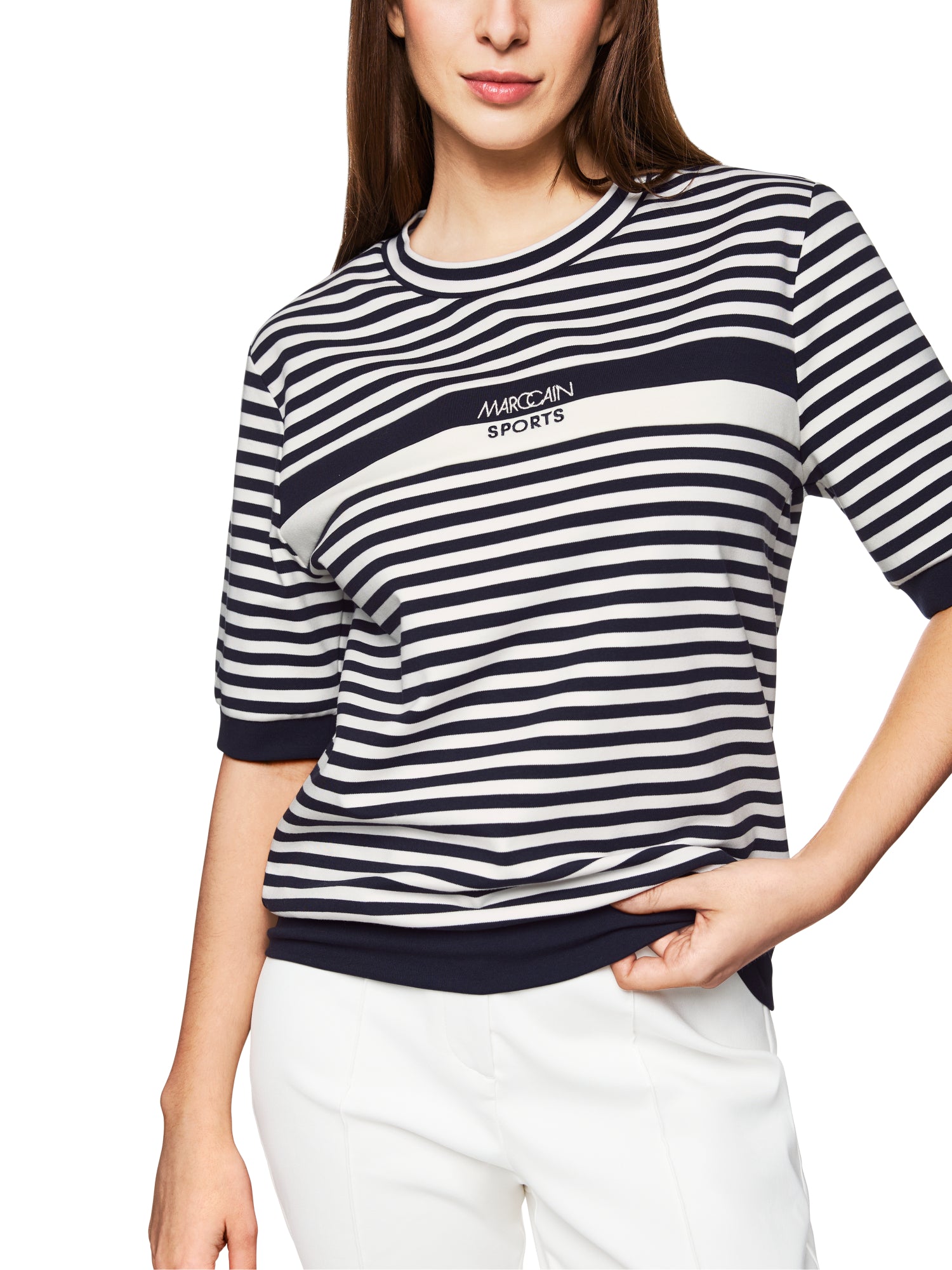 Marc Cain Sports T-Shirts dunkelblau