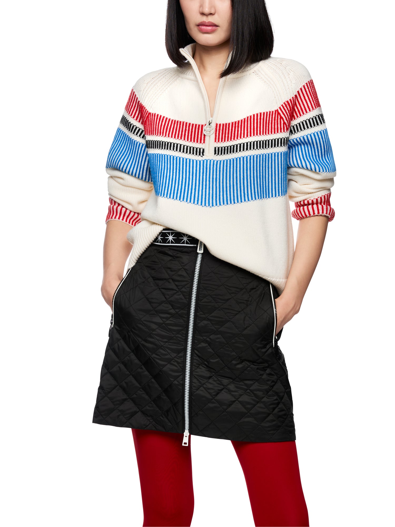 Marc Cain Sports Strick  weiß