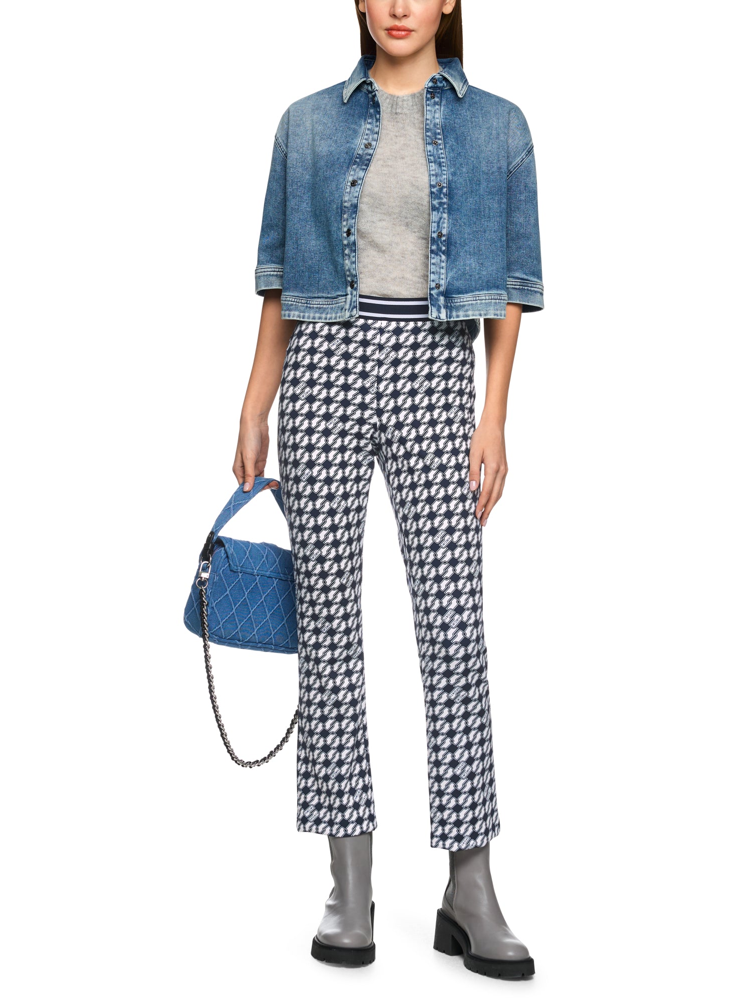 Marc Cain Sports Leggings dunkelblau