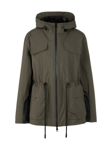 Outdoor Jacke mit Kordelzug