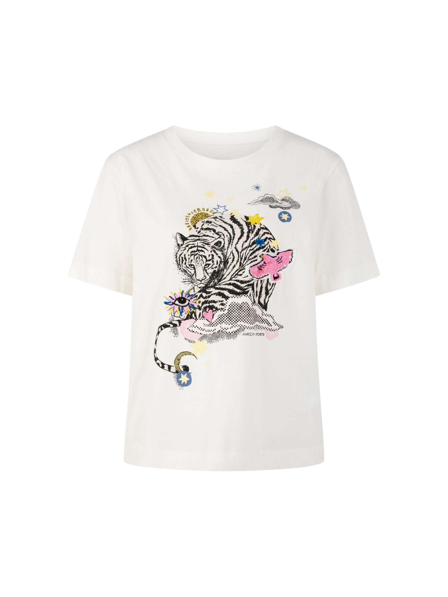 Marc Cain Sports T-Shirts weiß