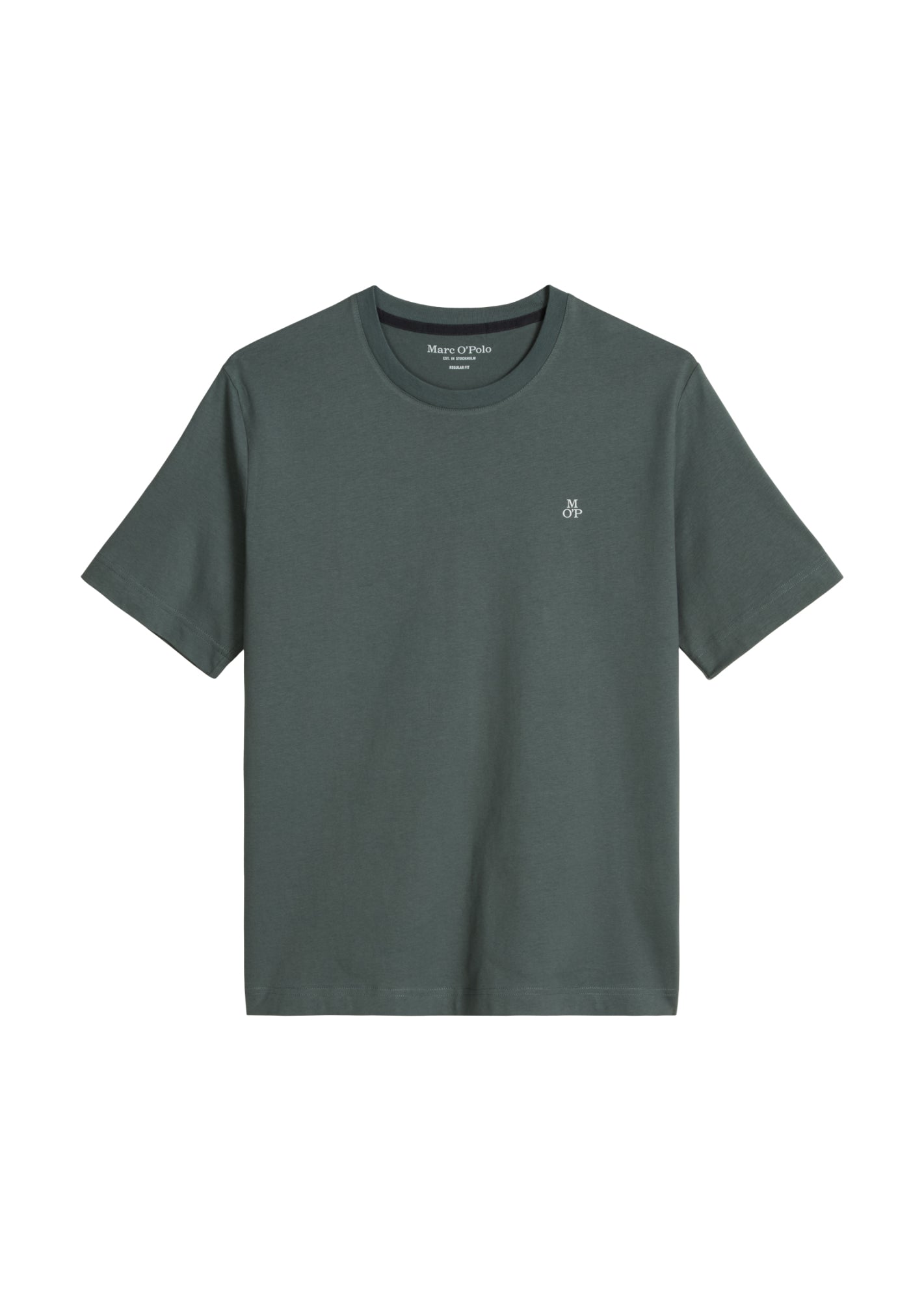 Marc O'Polo T-Shirts dunkelgrün