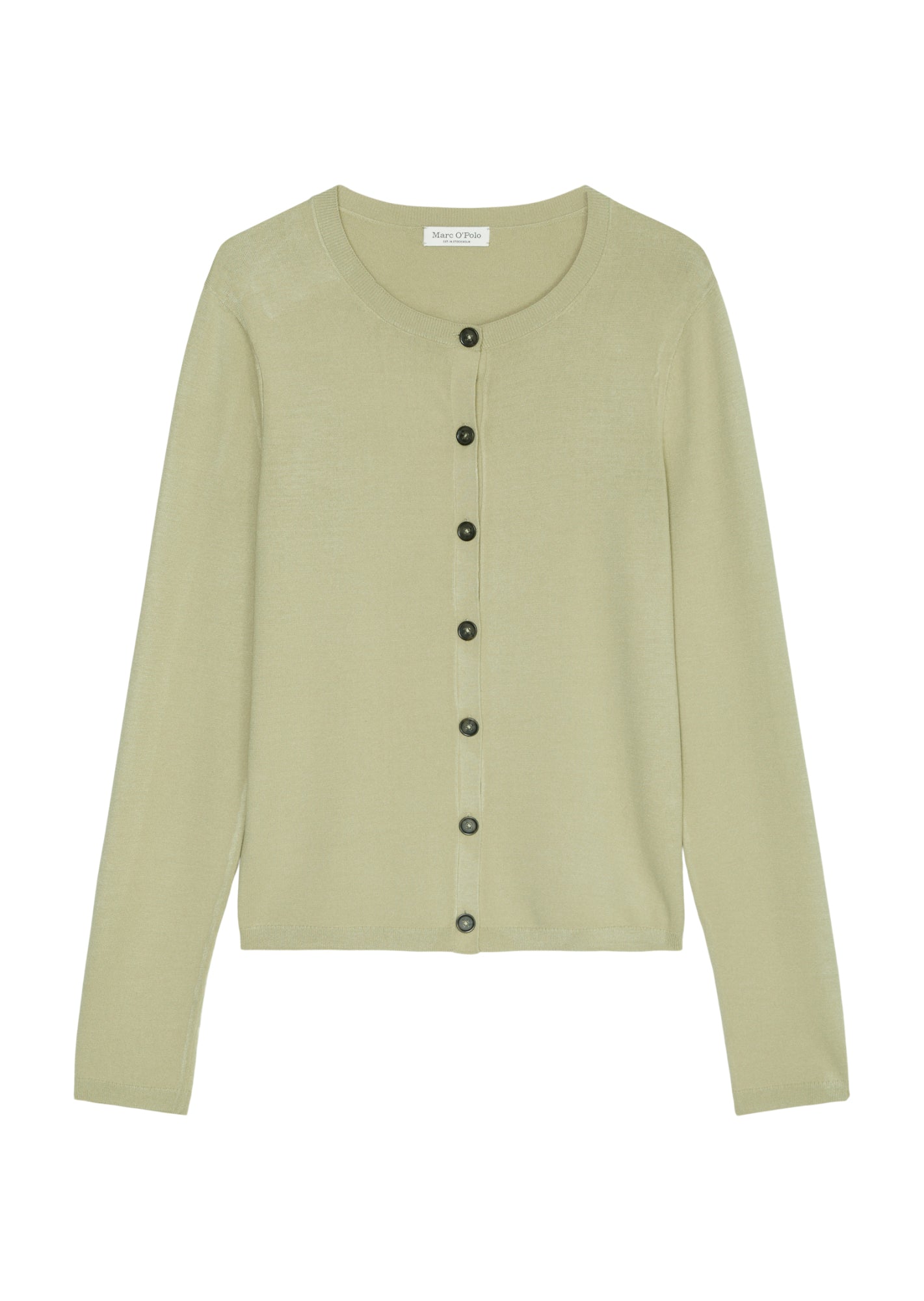 Marc O'Polo Strickjacken oliv