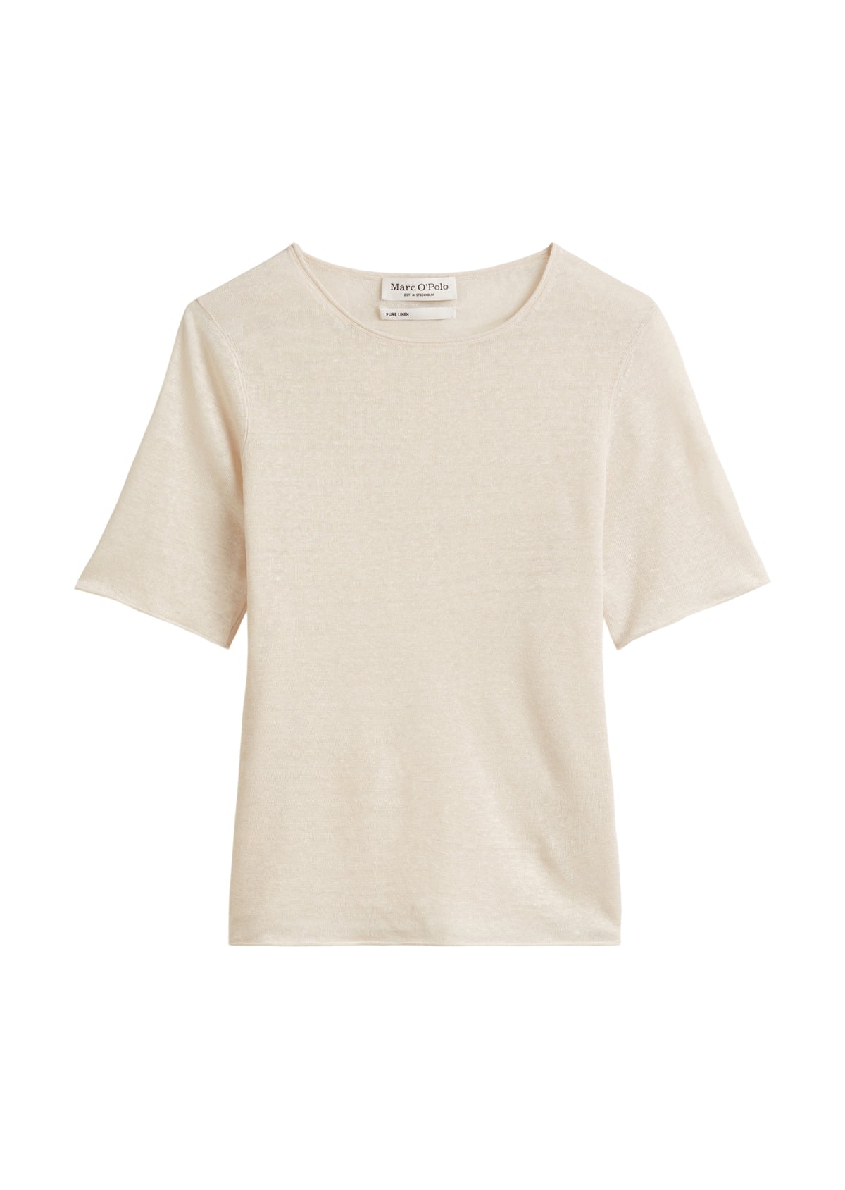 Marc O'Polo T-Shirts hellgrau