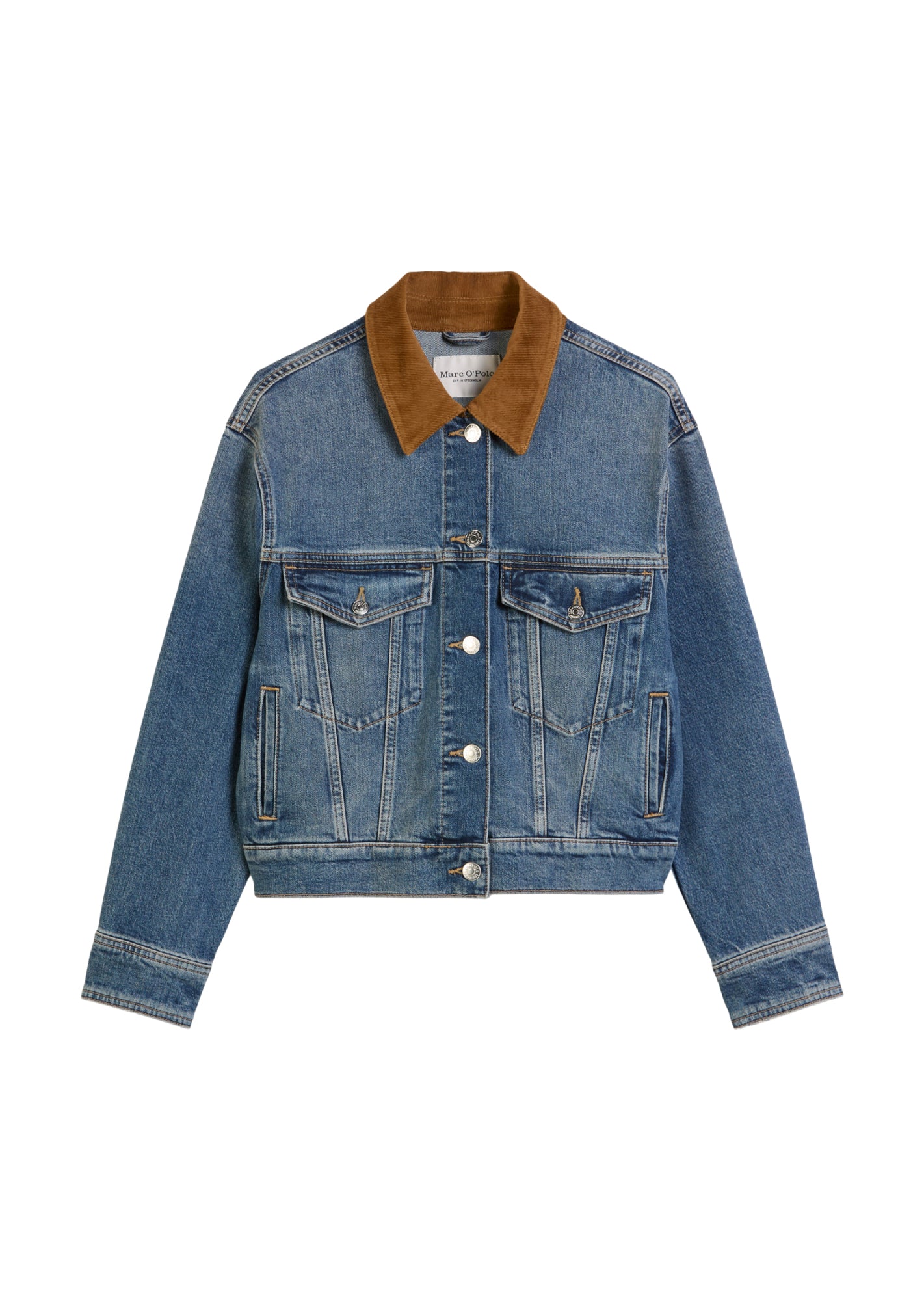 Marc O'Polo Jeansjacken blau