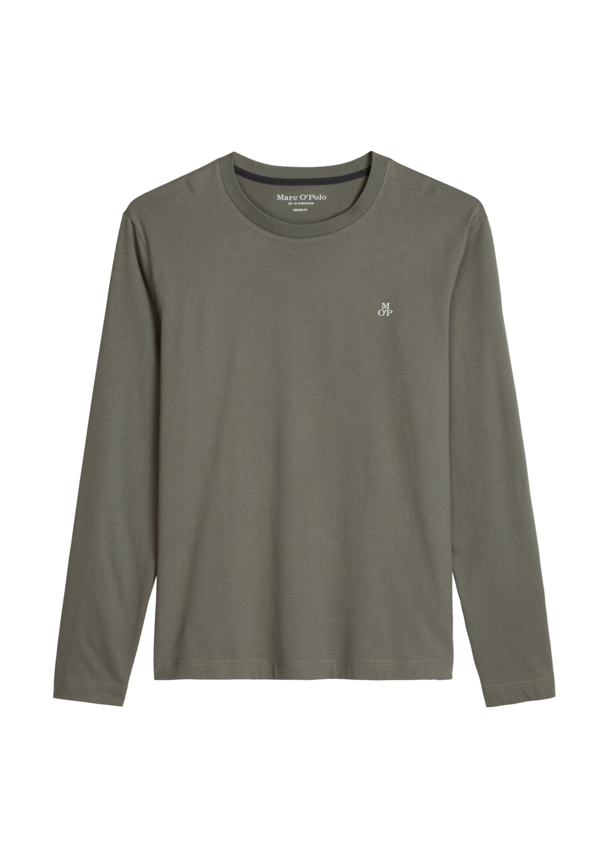 Marc O'Polo Langarmshirts grau