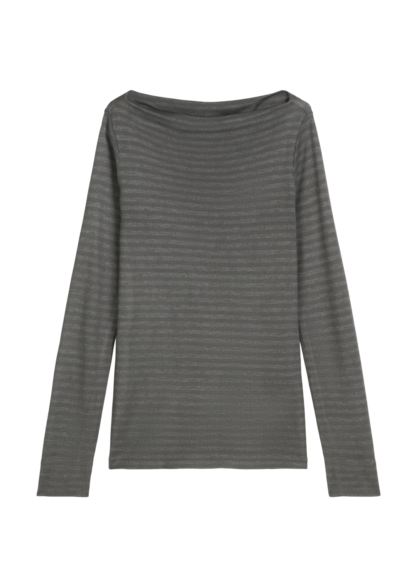 Marc O'Polo Langarmshirts dunkelgrau