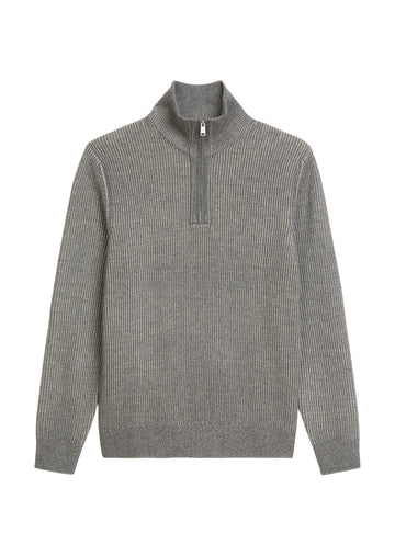 Troyer mit Metallzipper