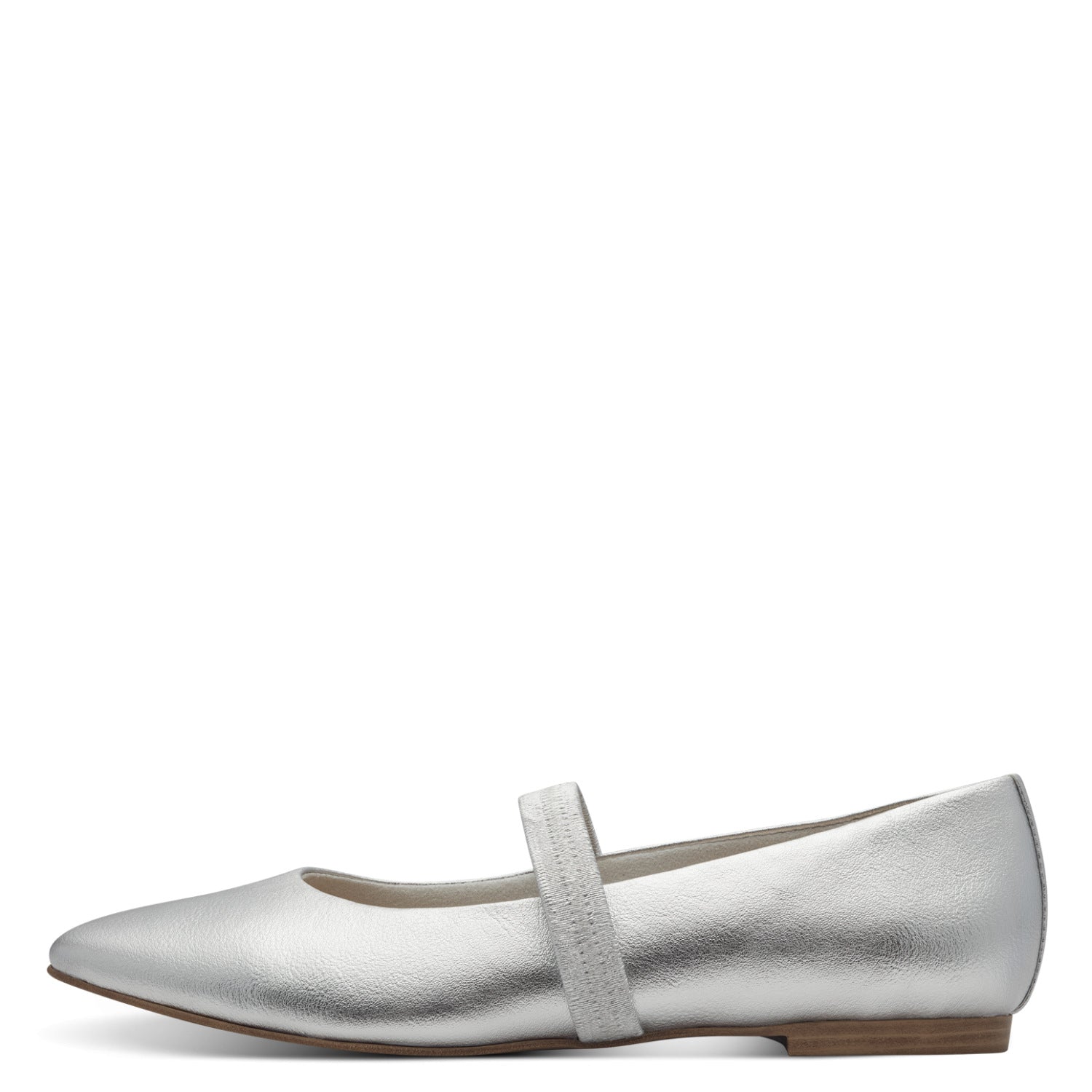 Marco Tozzi Ballerinas  silber
