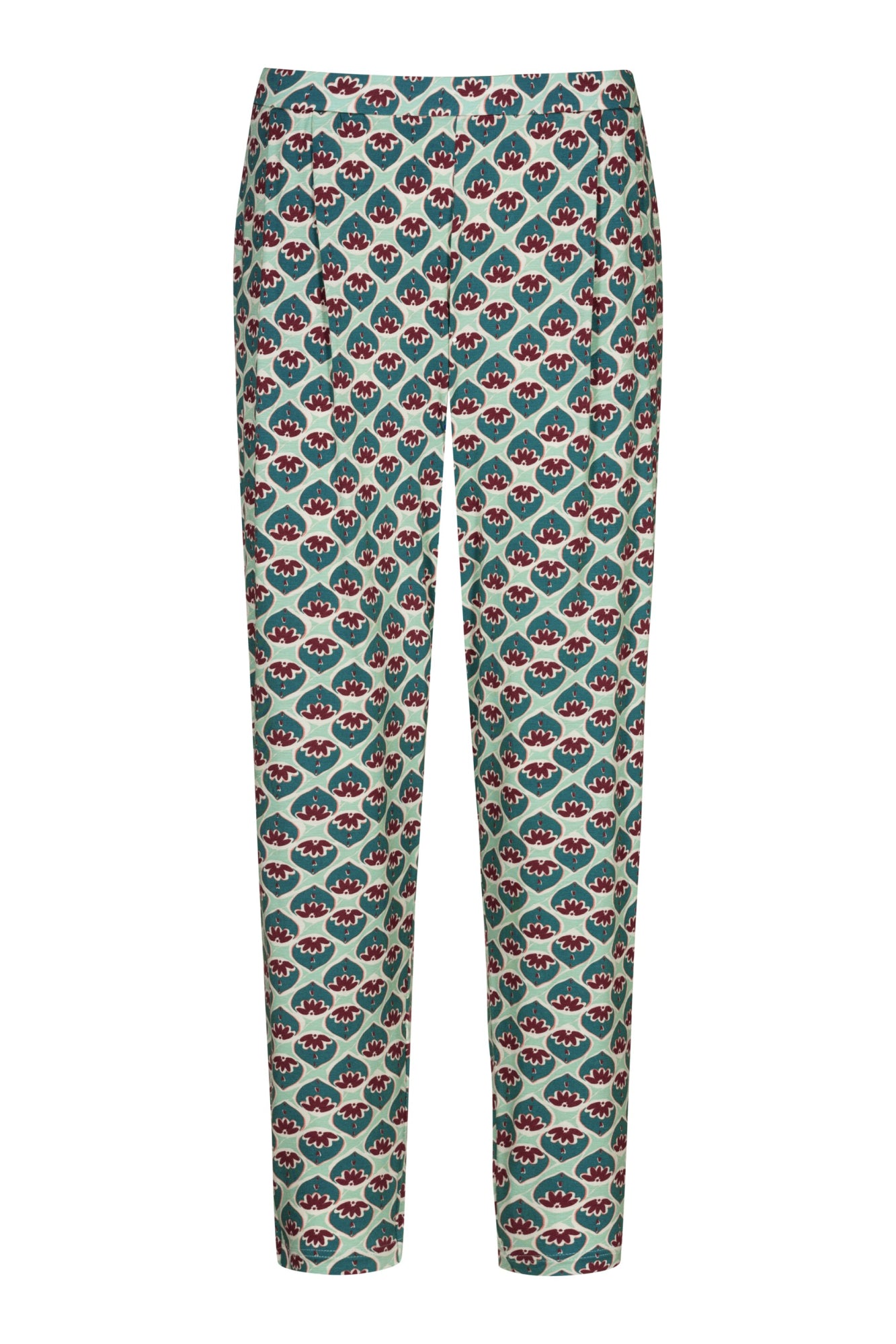 Mey Pyjamashorts grün