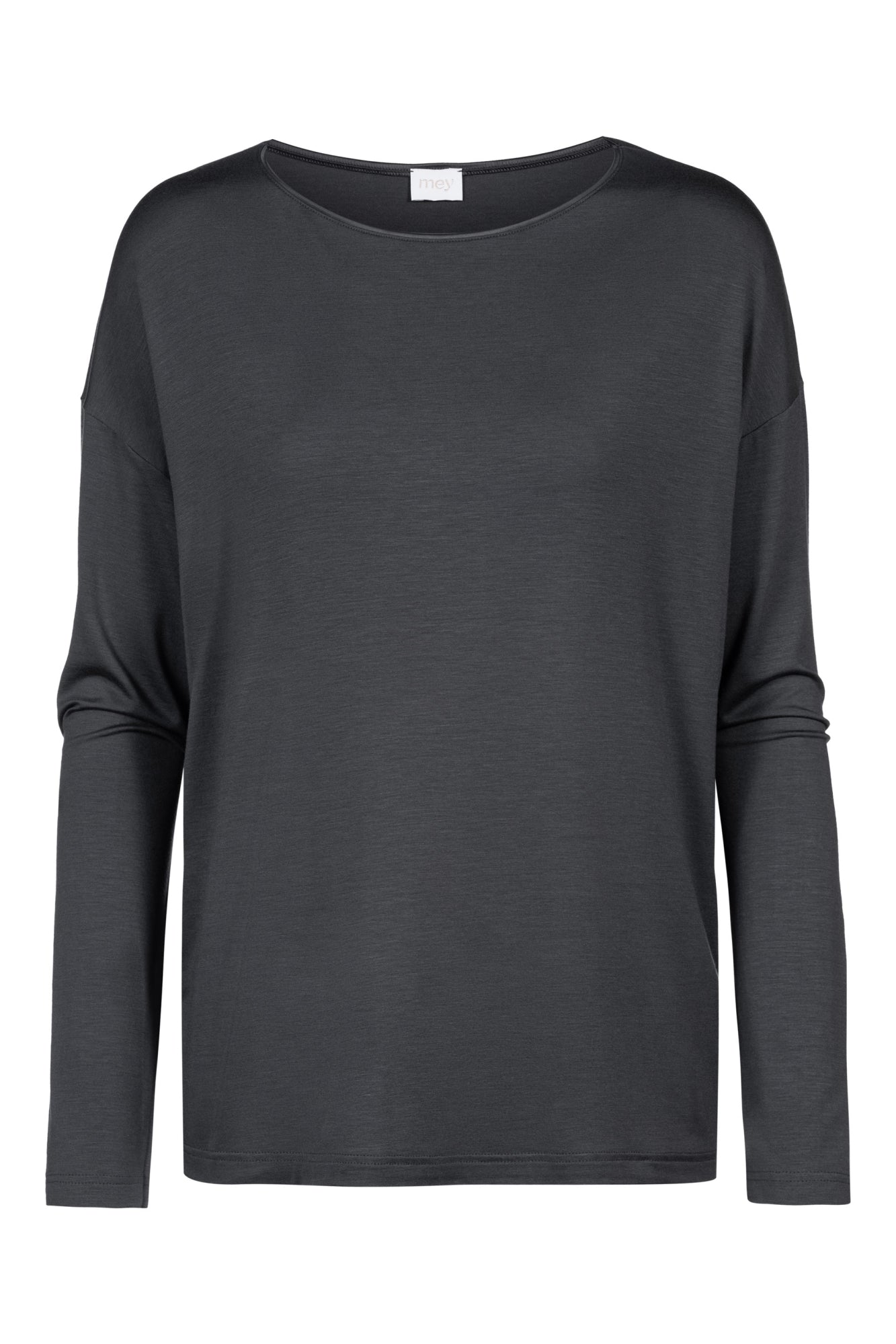 Mey Pyjamashirts dunkelgrau