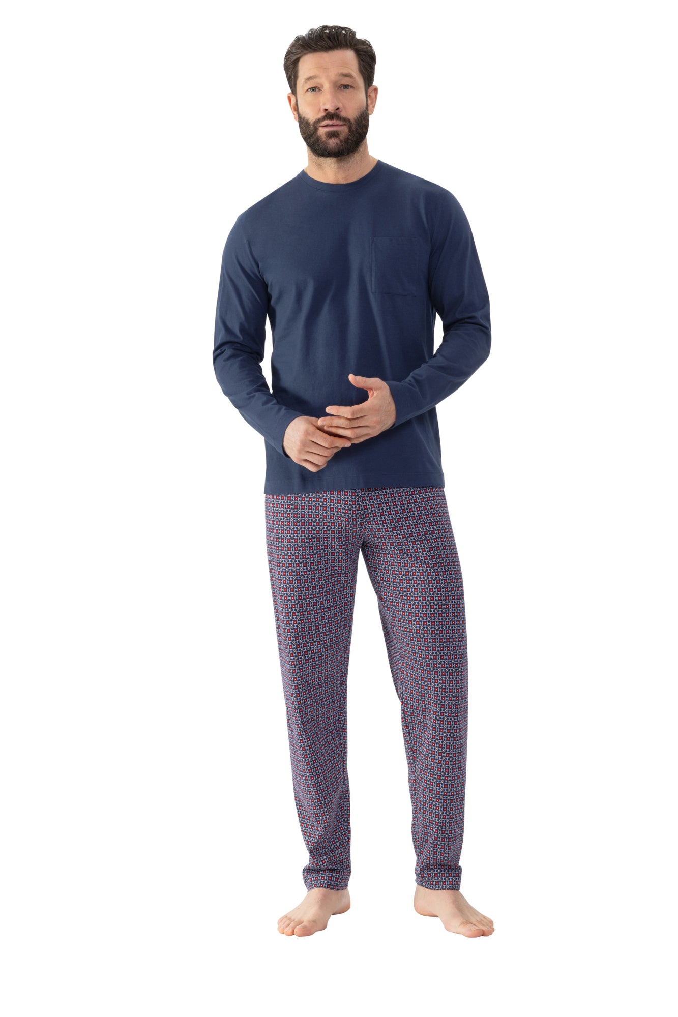 Mey Nachtwäsche blau