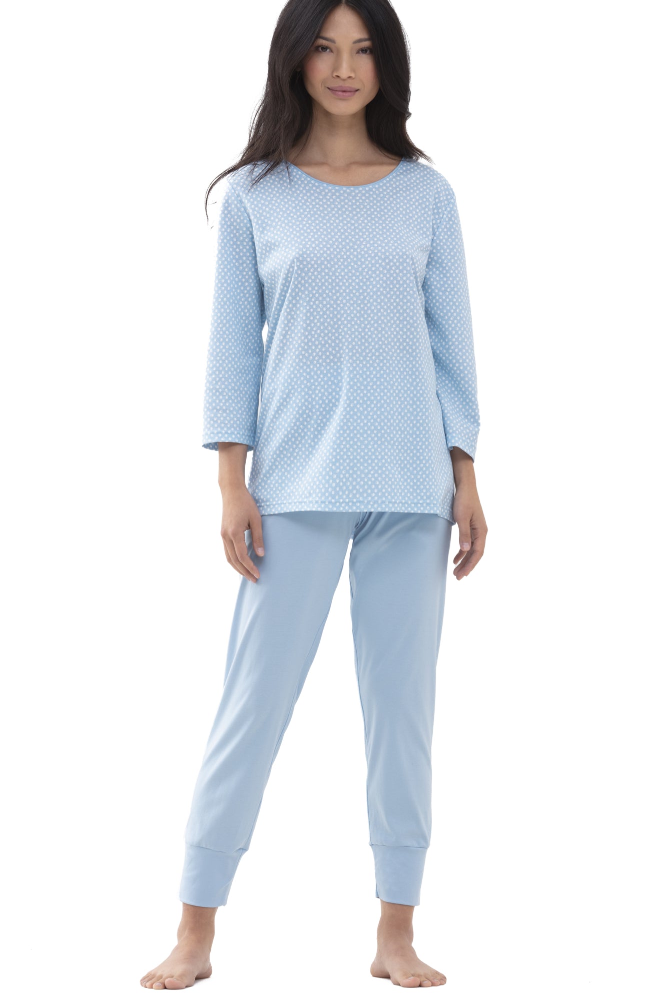 Mey Pyjama hellblau