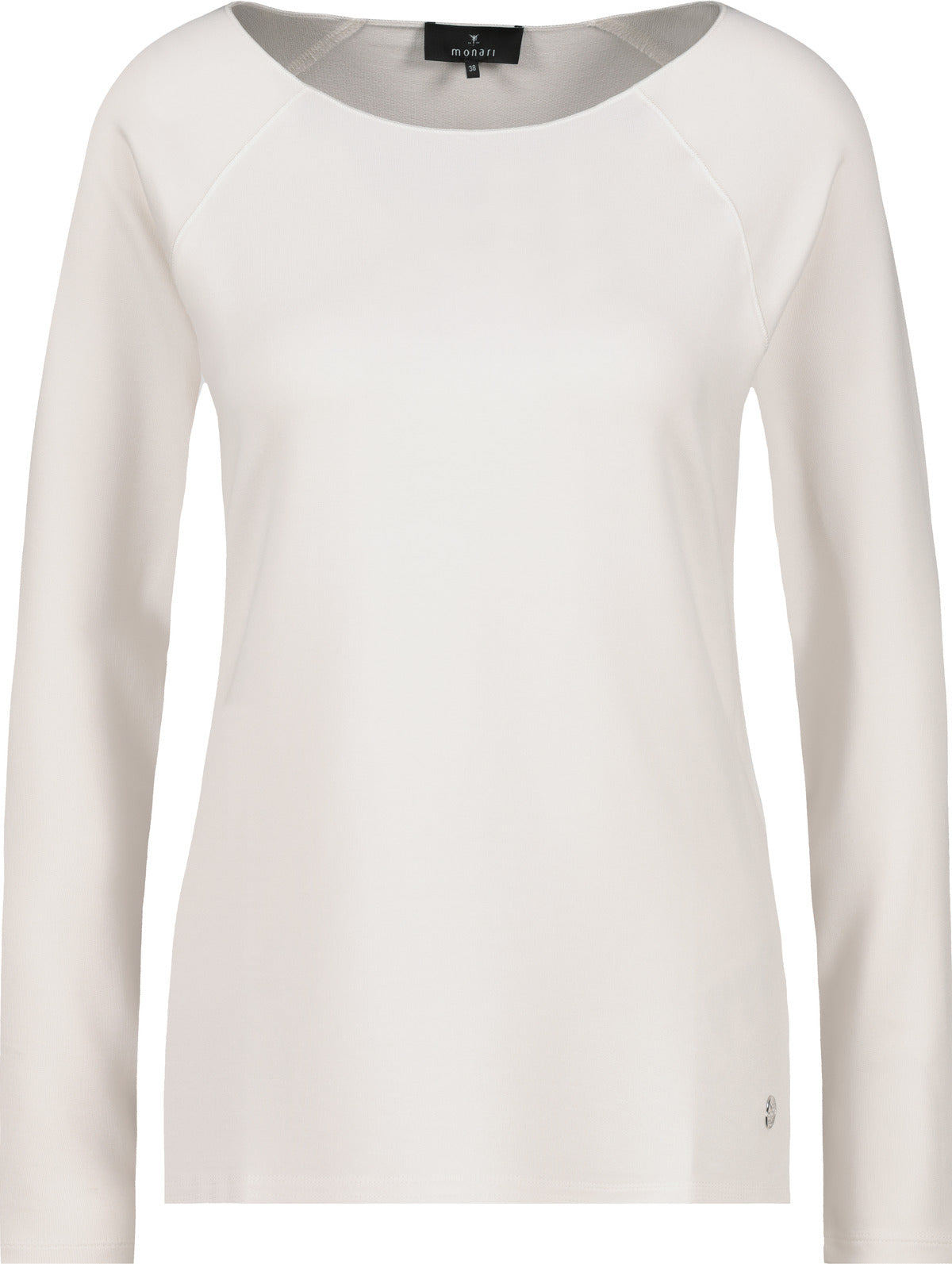 Monari Langarmshirts creme
