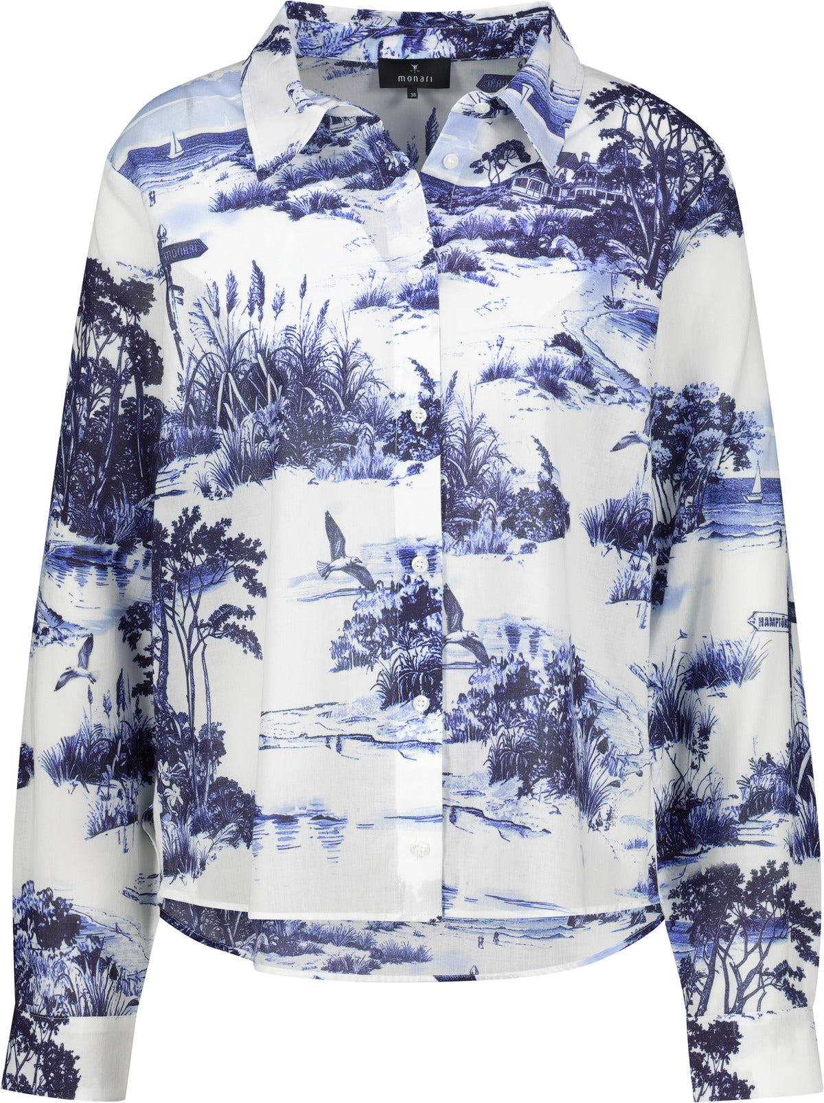 Monari Blusen blau