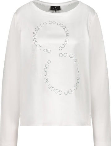 Bluse in Satinoptik
