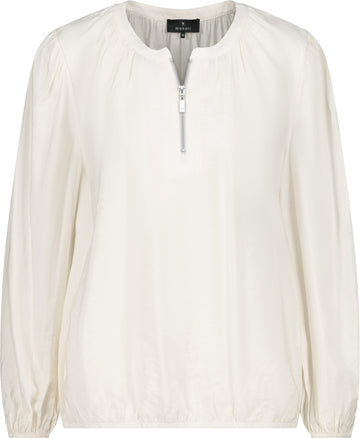 Bluse mit Reißverschluss