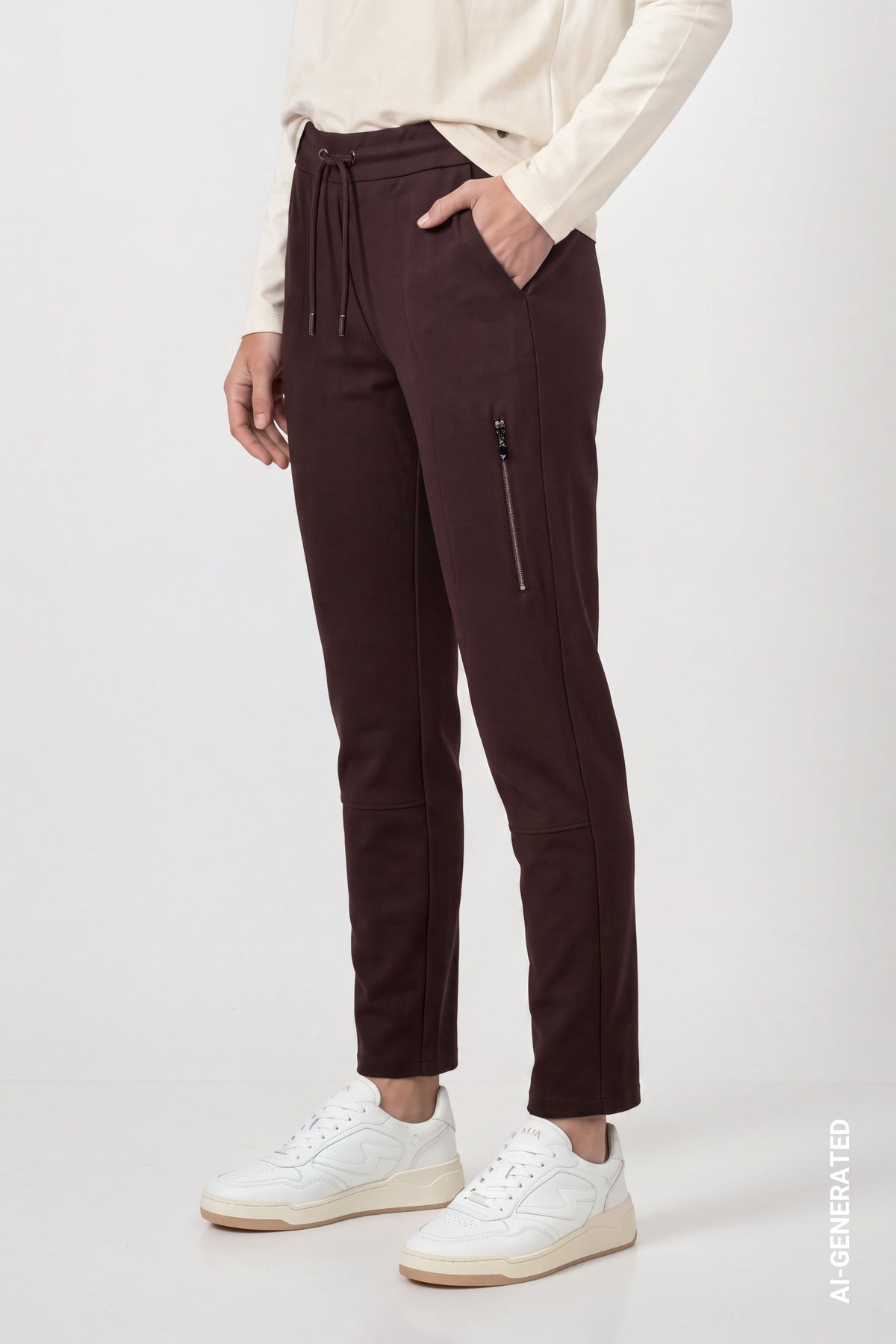Monari Joggingpants braun