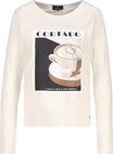 Monari Langarmshirts beige