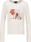 Monari Langarmshirts beige