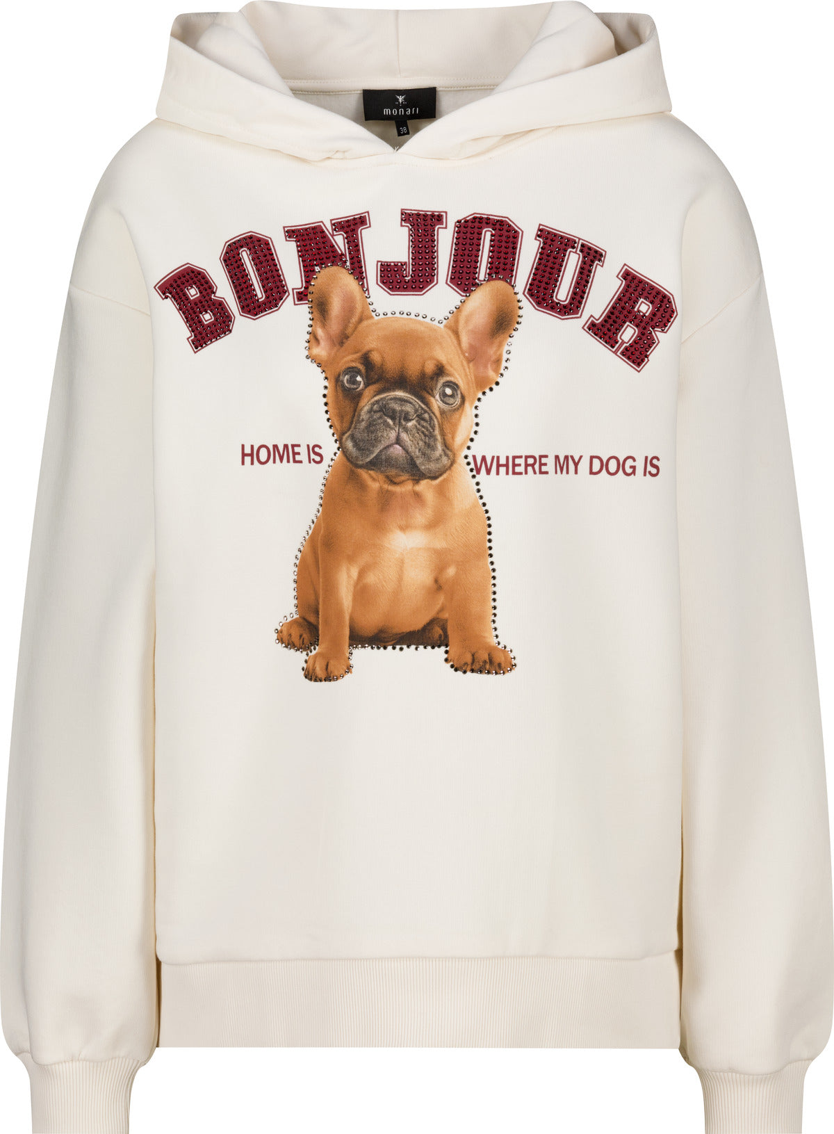 Monari Hoodies weiß