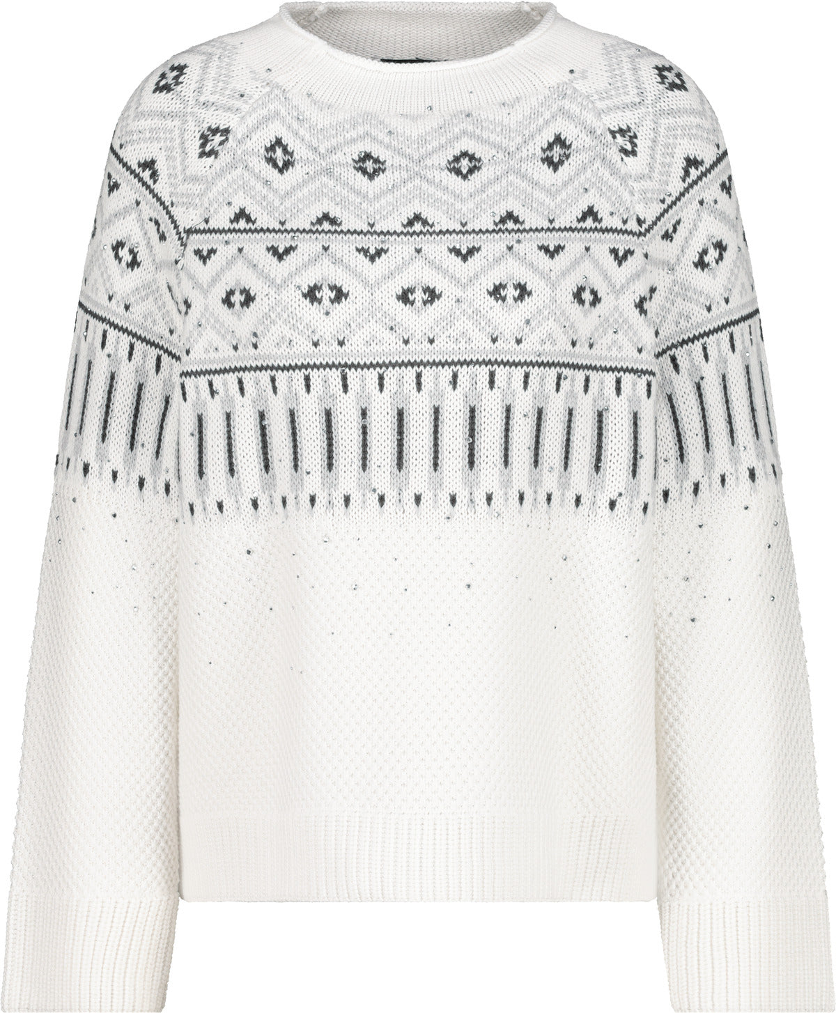 Monari Pullover weiß
