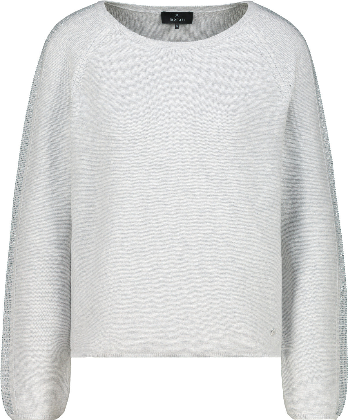 Monari Pullover hellgrau