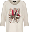 Monari 3/4-Shirts weiß
