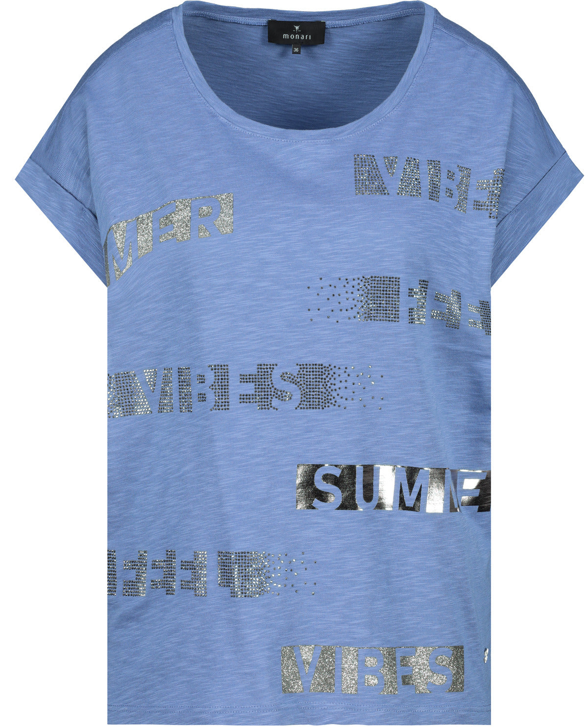 Monari T-Shirts blau