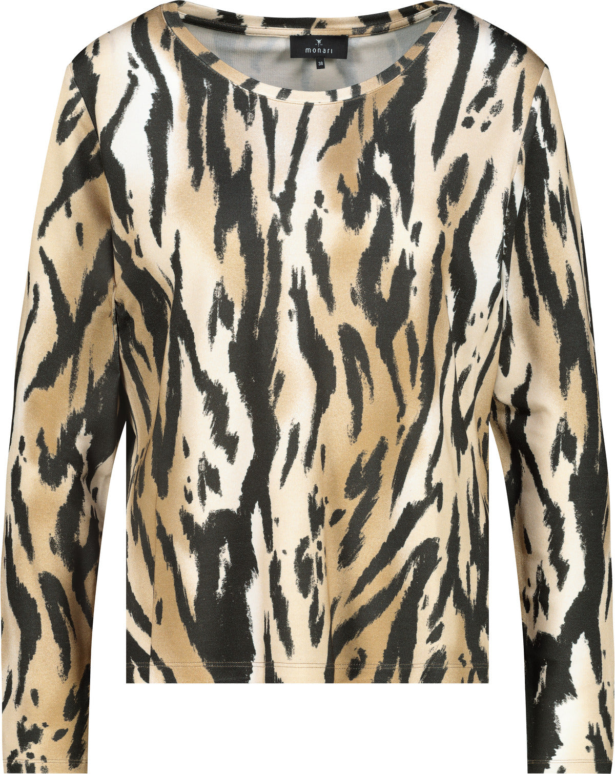 Monari Langarmshirts beige