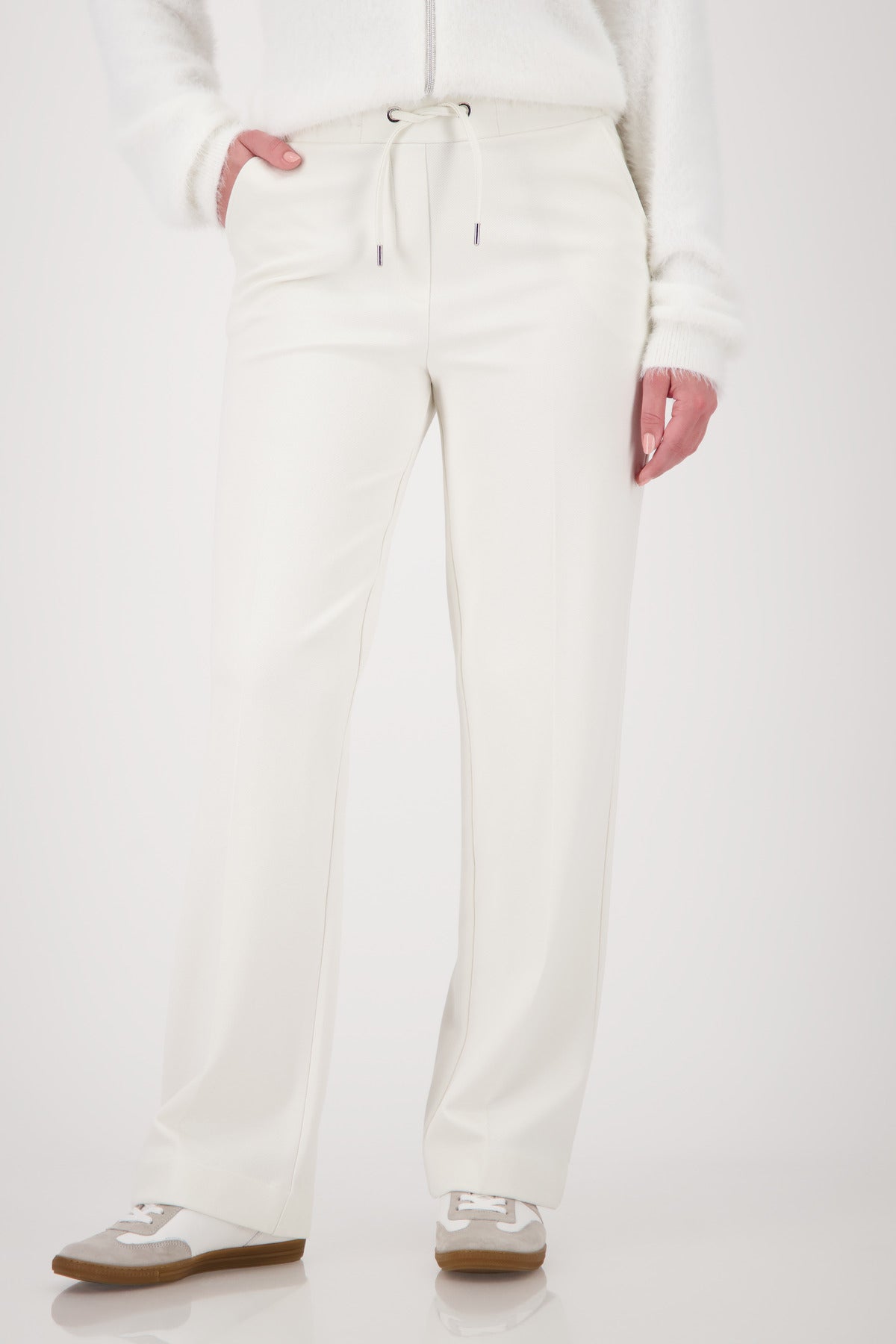 Monari Businesshosen  creme