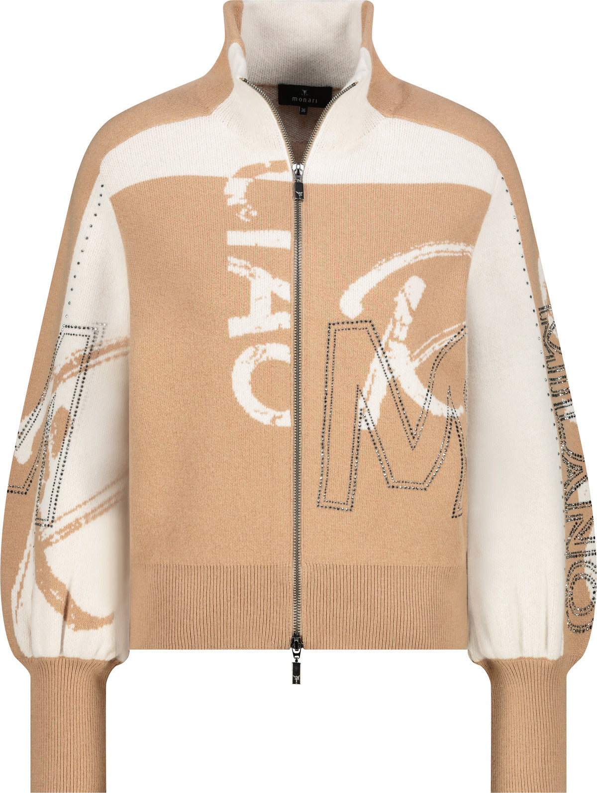 Monari Strickjacken cognac