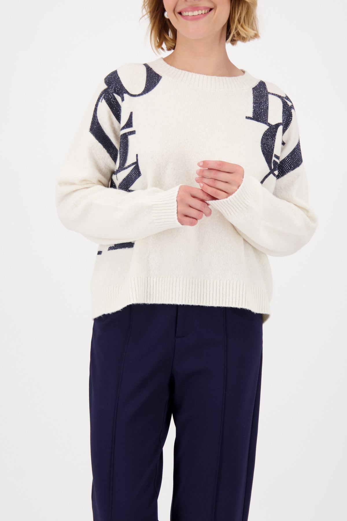 Monari Pullover creme