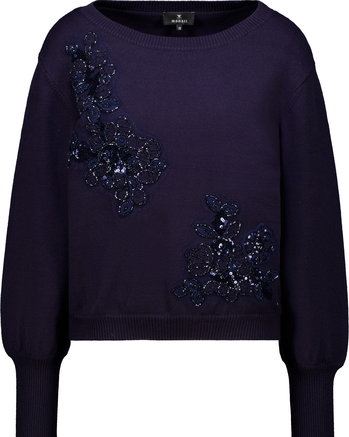 Monari Pullover dunkelblau