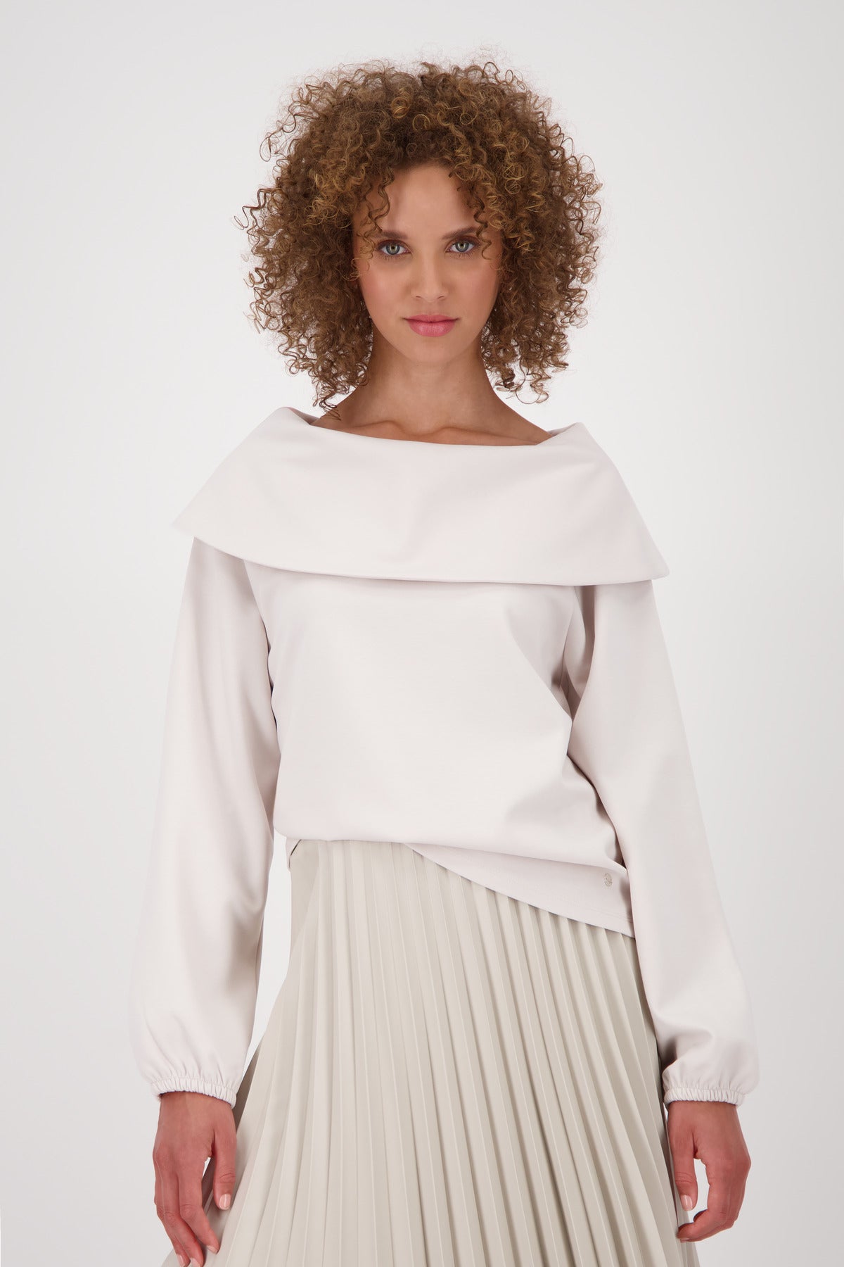 Monari Sweatshirts weiß