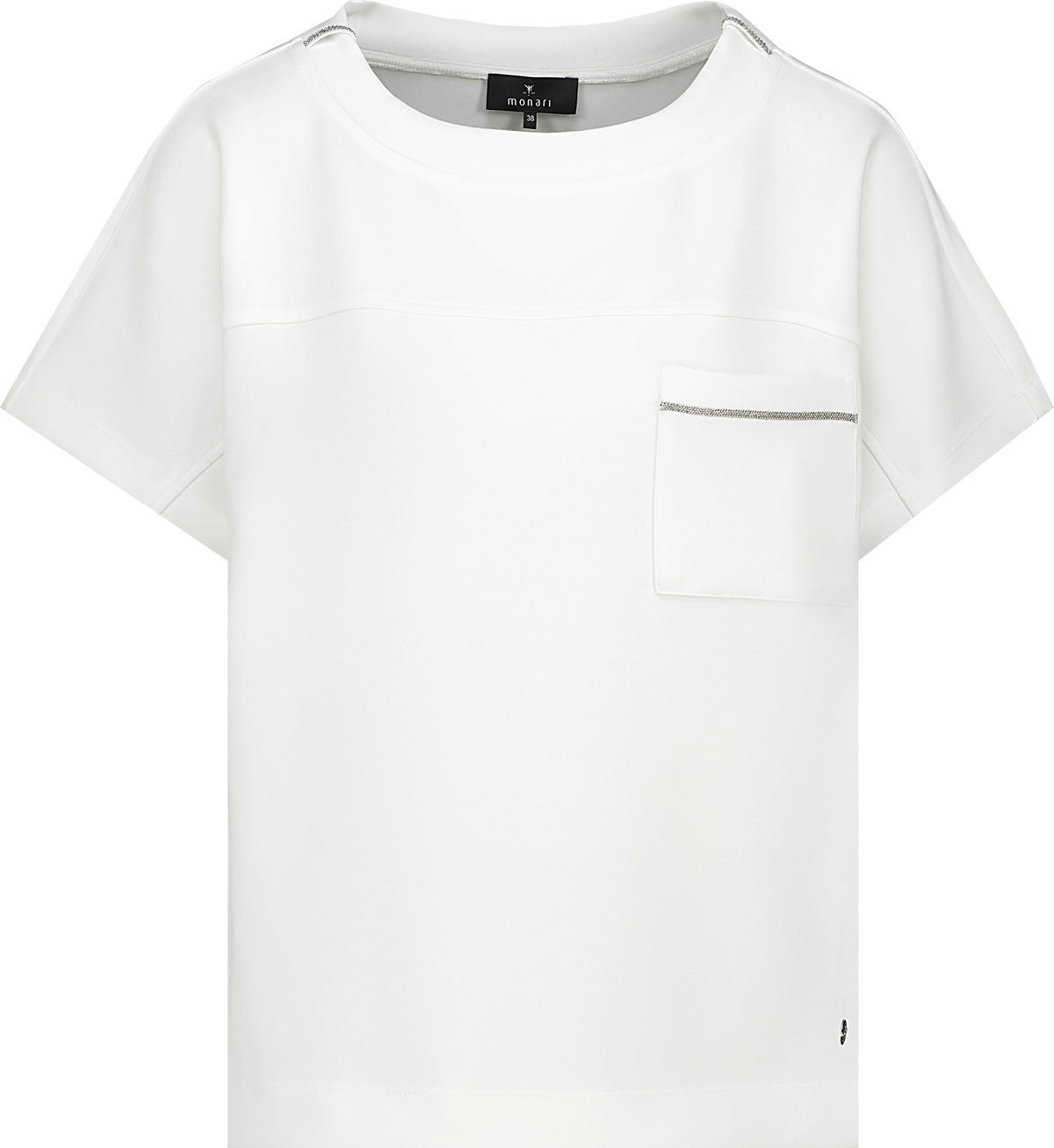 Monari T-Shirts weiß