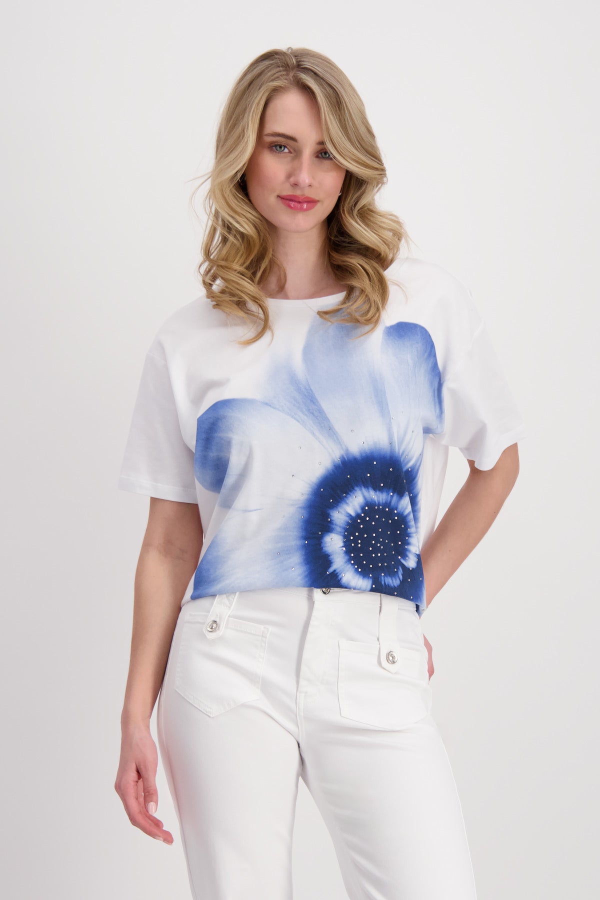 Monari T-Shirts  blau