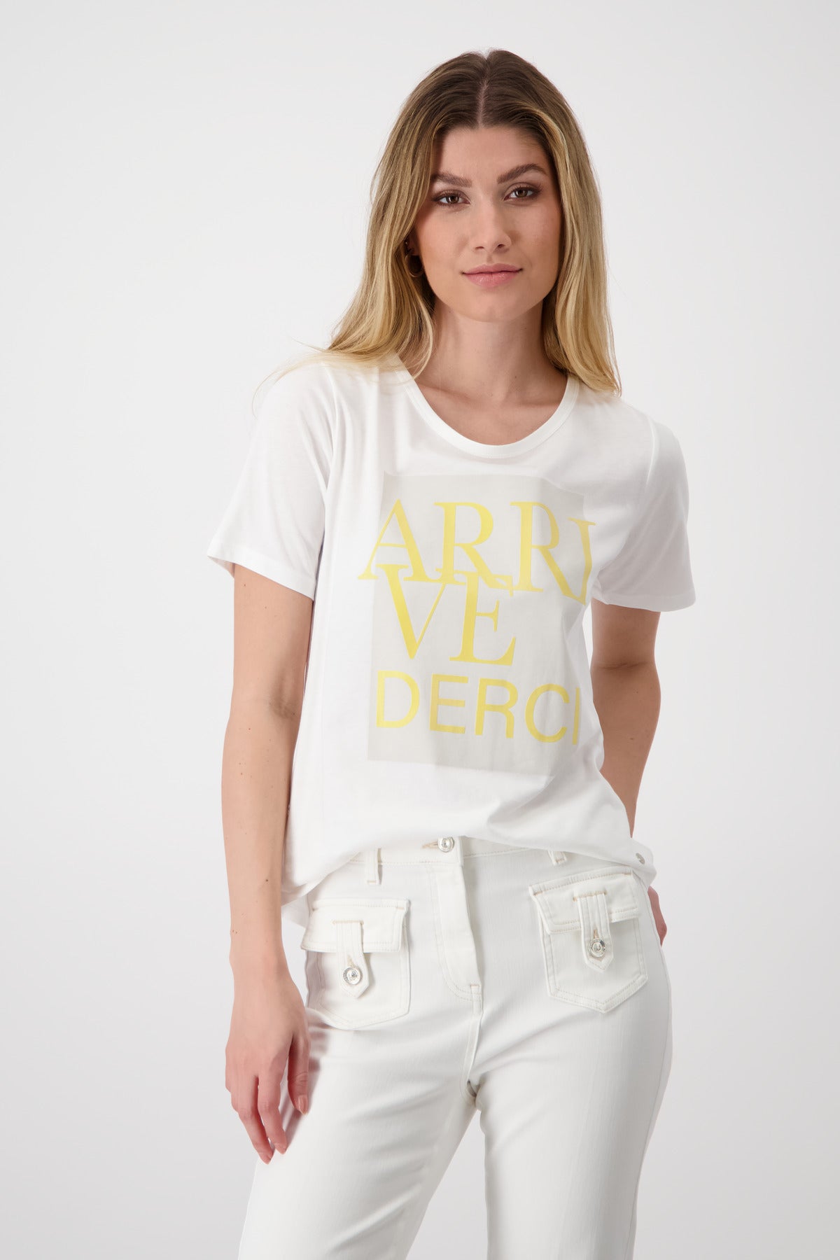 Monari T-Shirts weiß