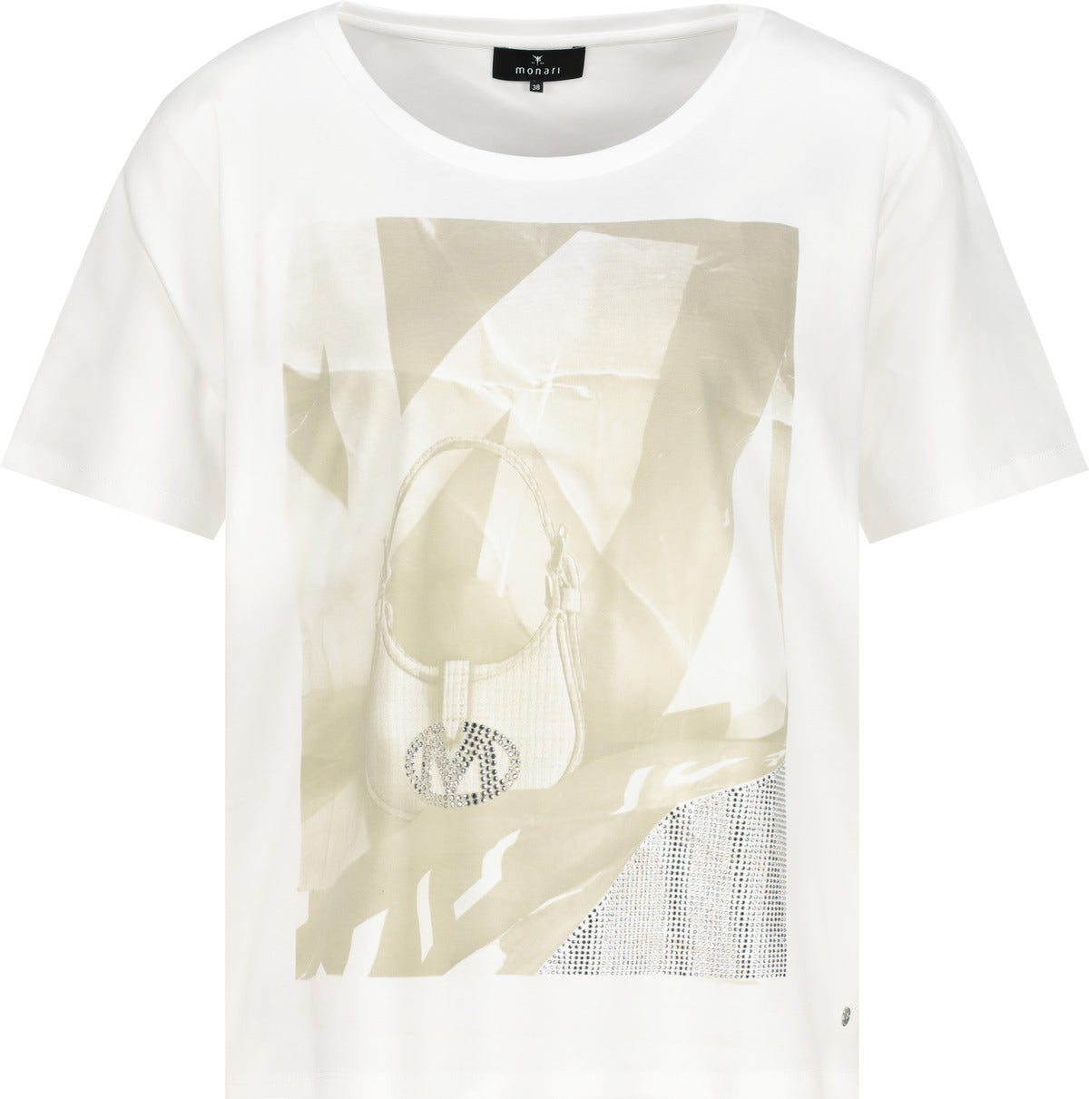 Monari T-Shirts weiß