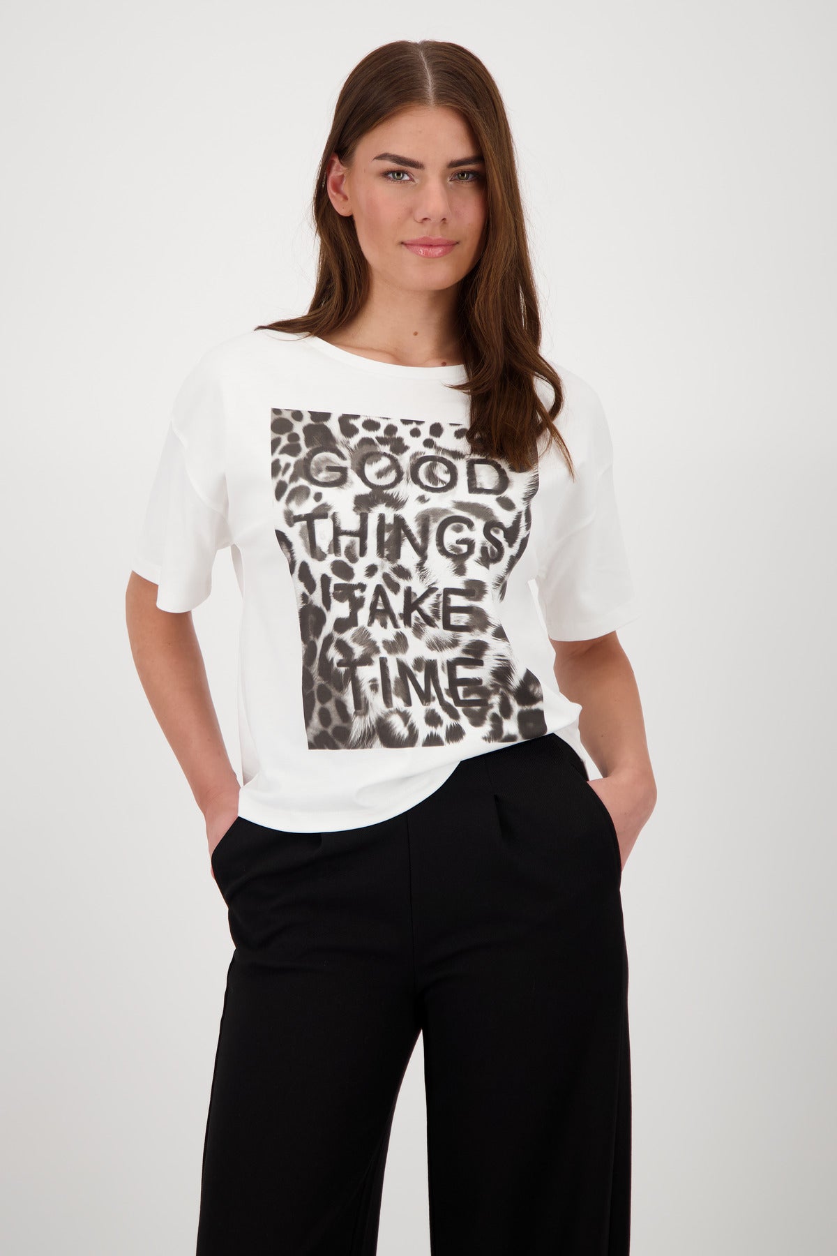 Monari T-Shirts weiß