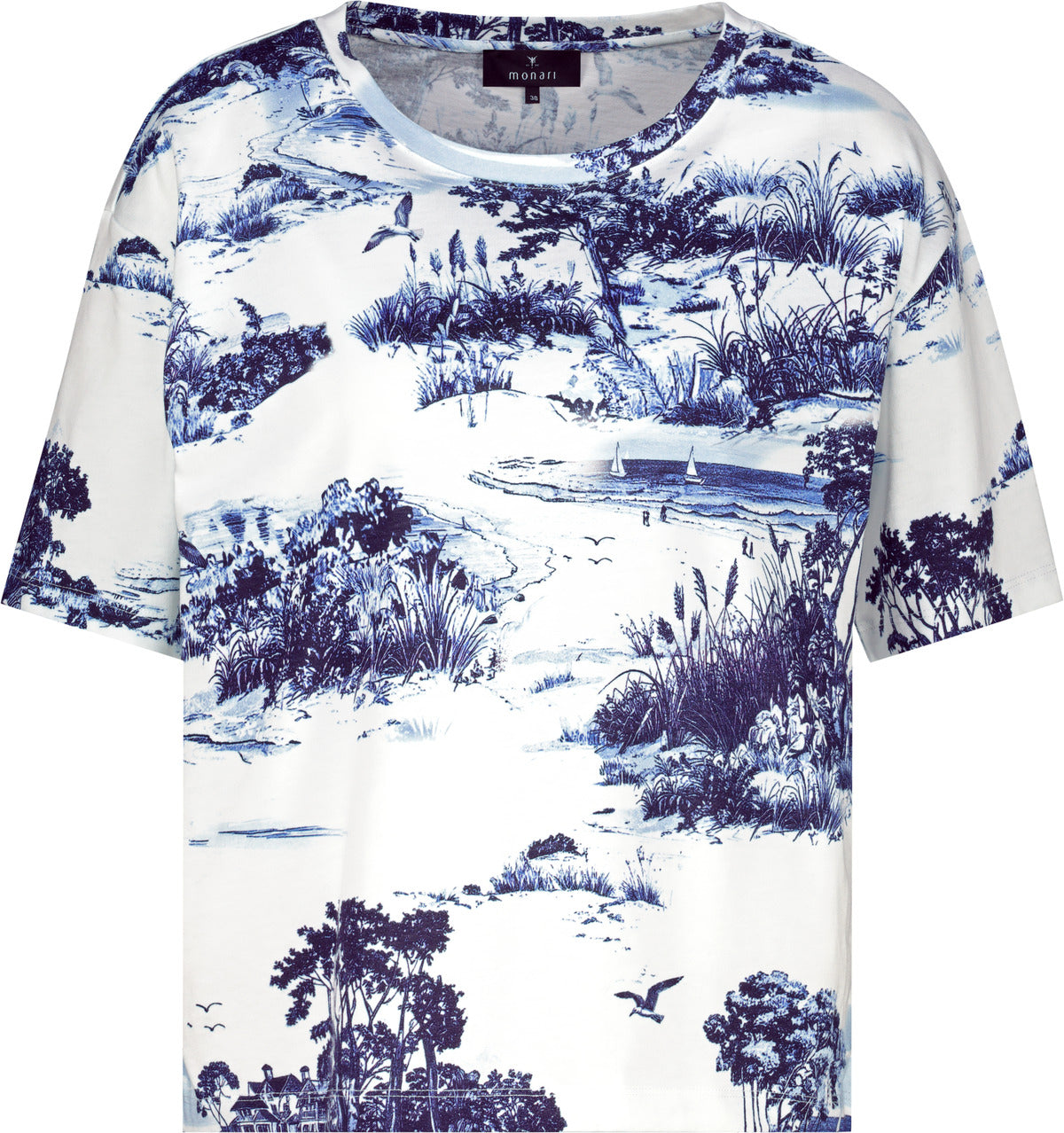 Monari T-Shirts blau