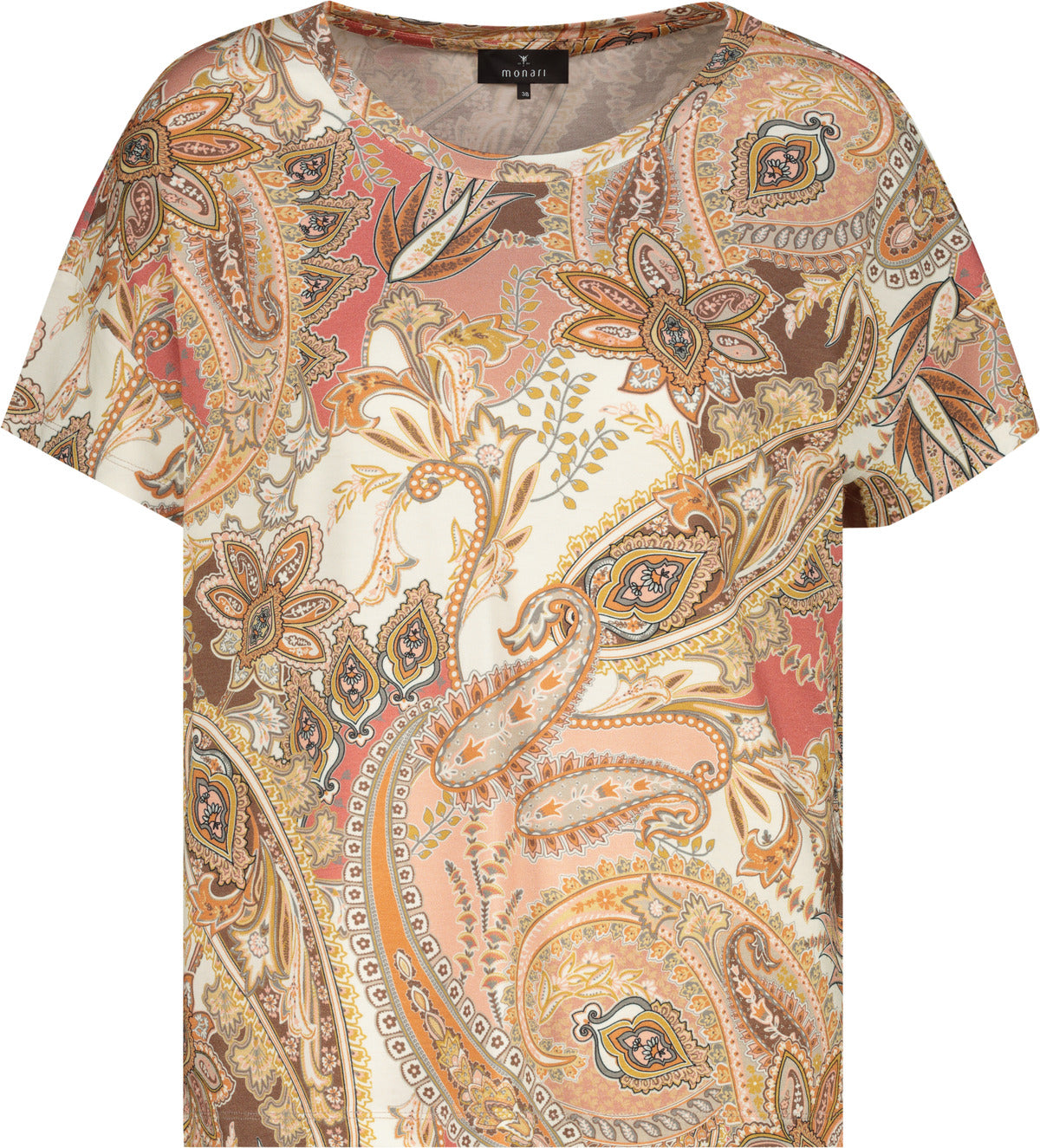 Monari T-Shirts hellbraun