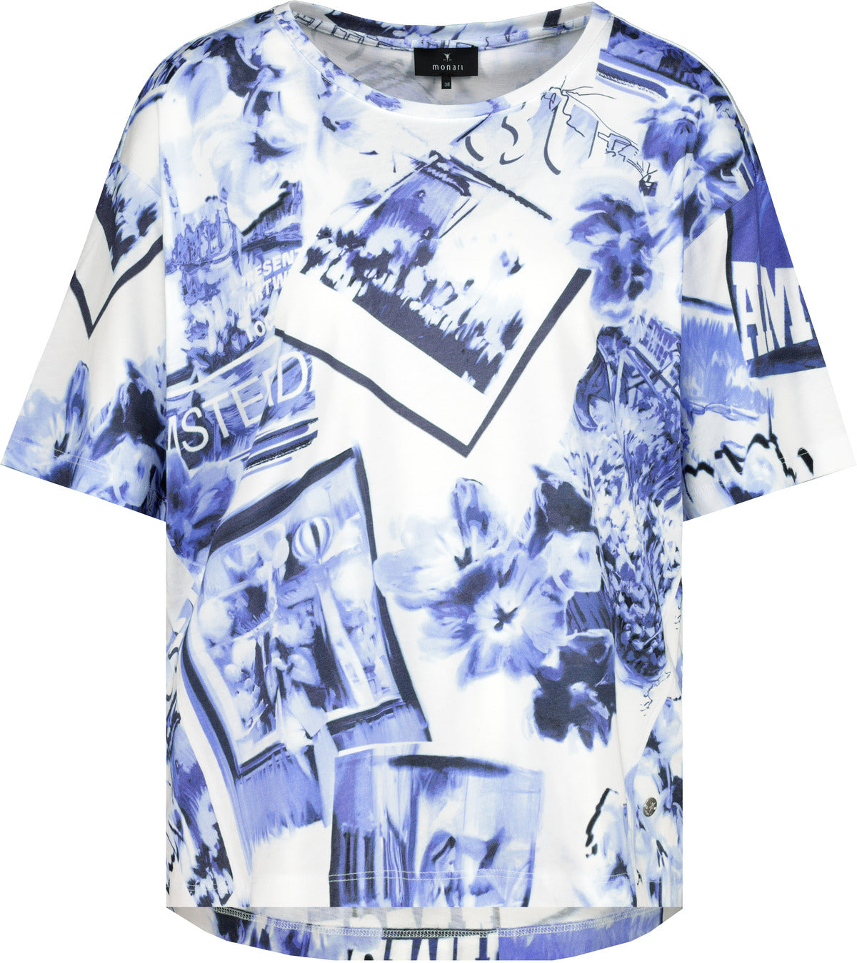 Monari T-Shirts blau