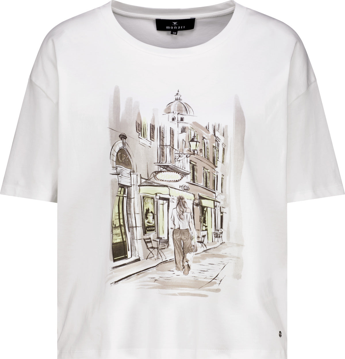 Monari T-Shirts weiß